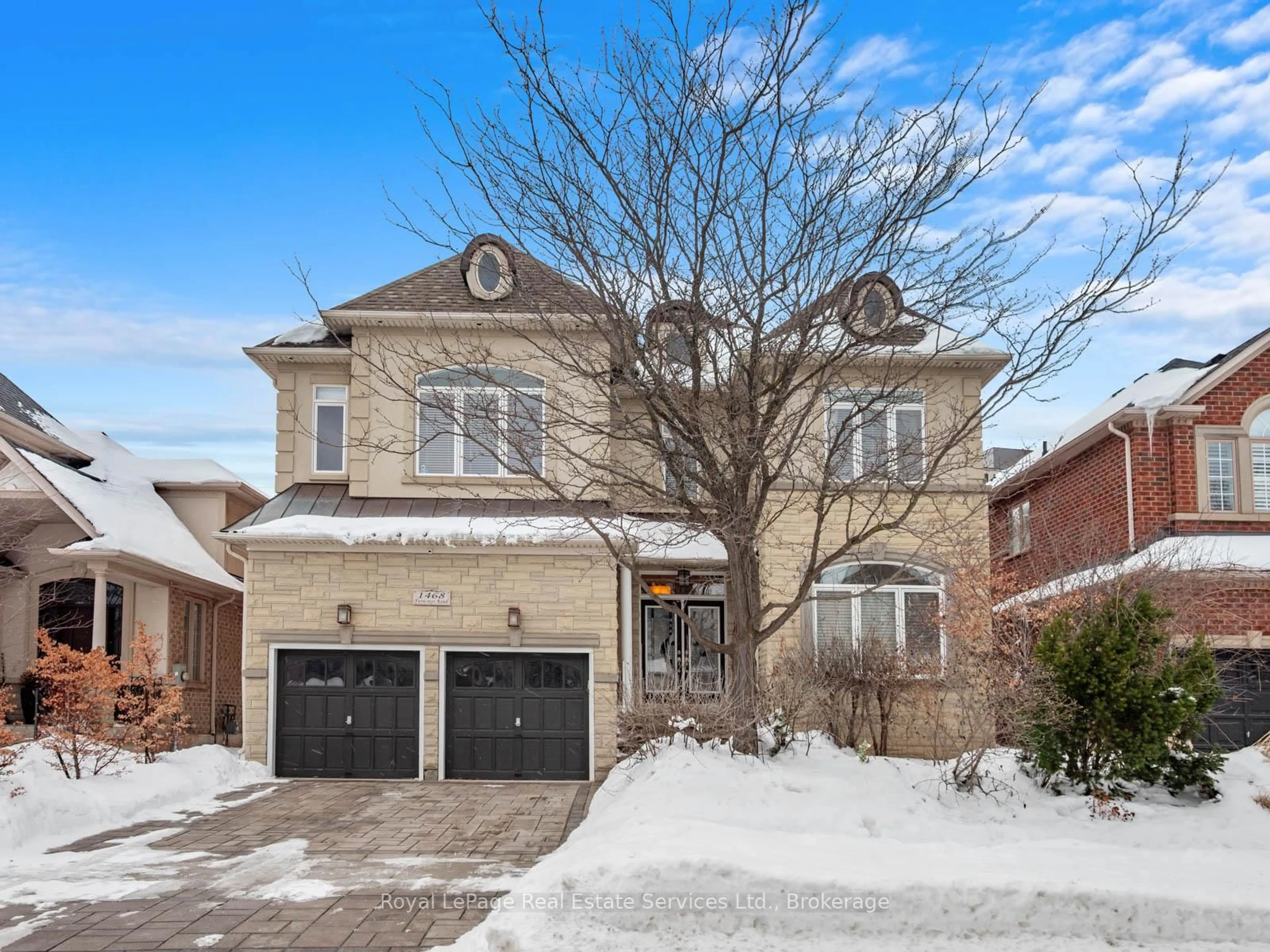 Home with brick exterior material, street for 1468 Ferncrest Rd, Oakville Ontario L6H 7W2