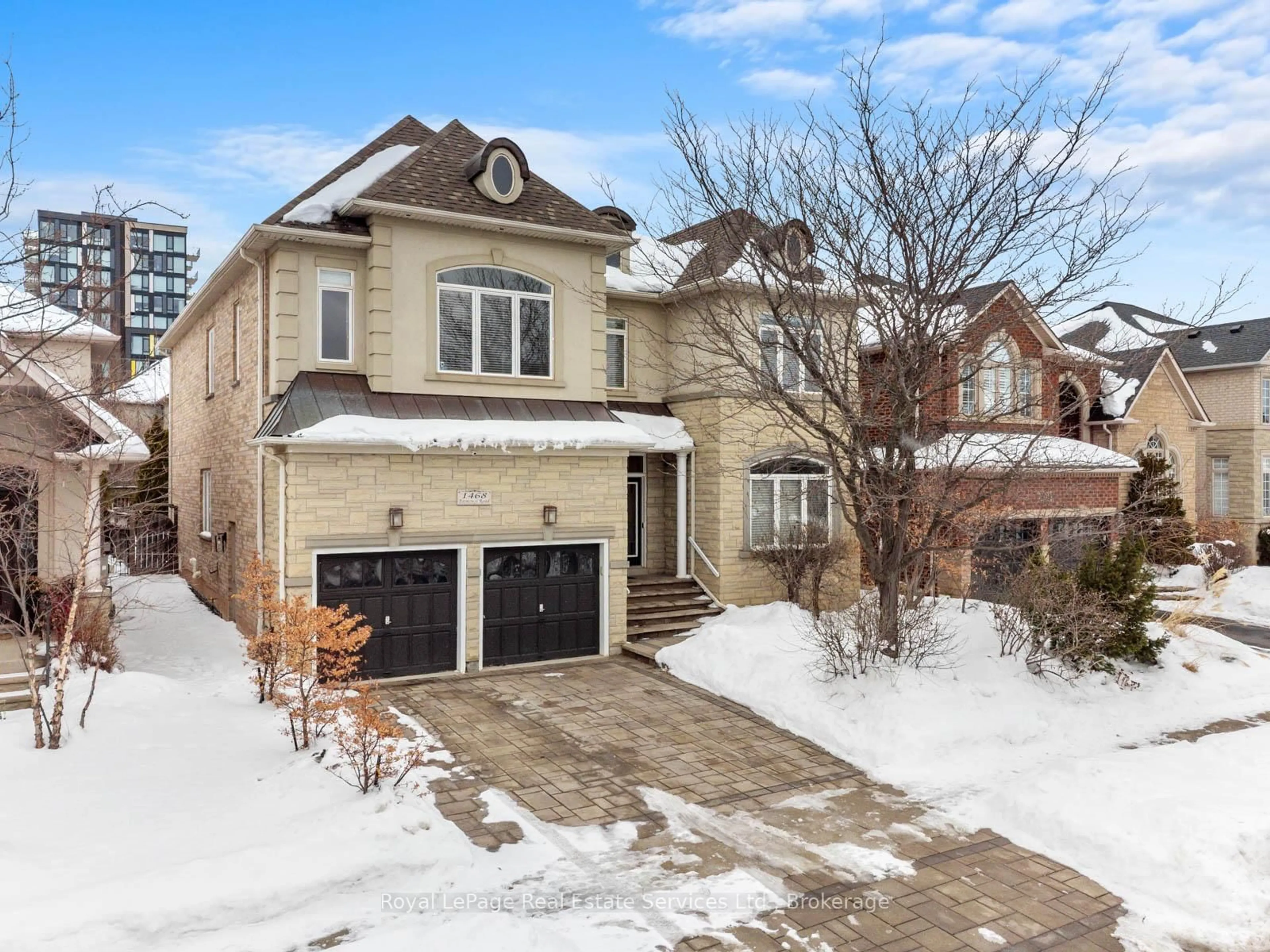 Home with brick exterior material, street for 1468 Ferncrest Rd, Oakville Ontario L6H 7W2