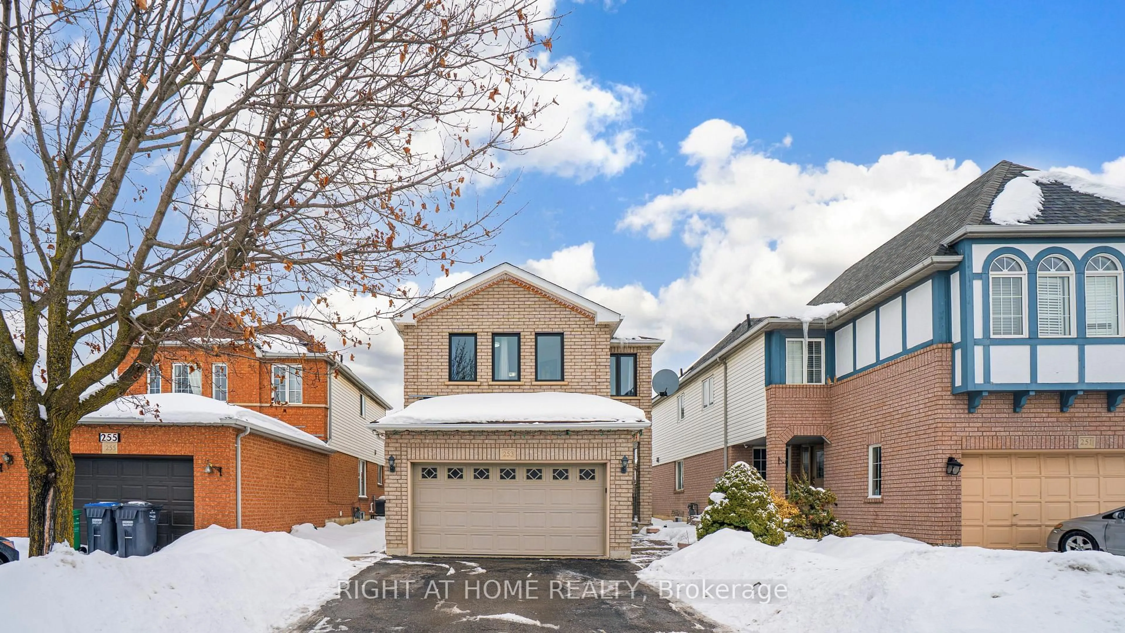 Home with brick exterior material, street for 253 Fernforest Dr, Brampton Ontario L6R 1E1