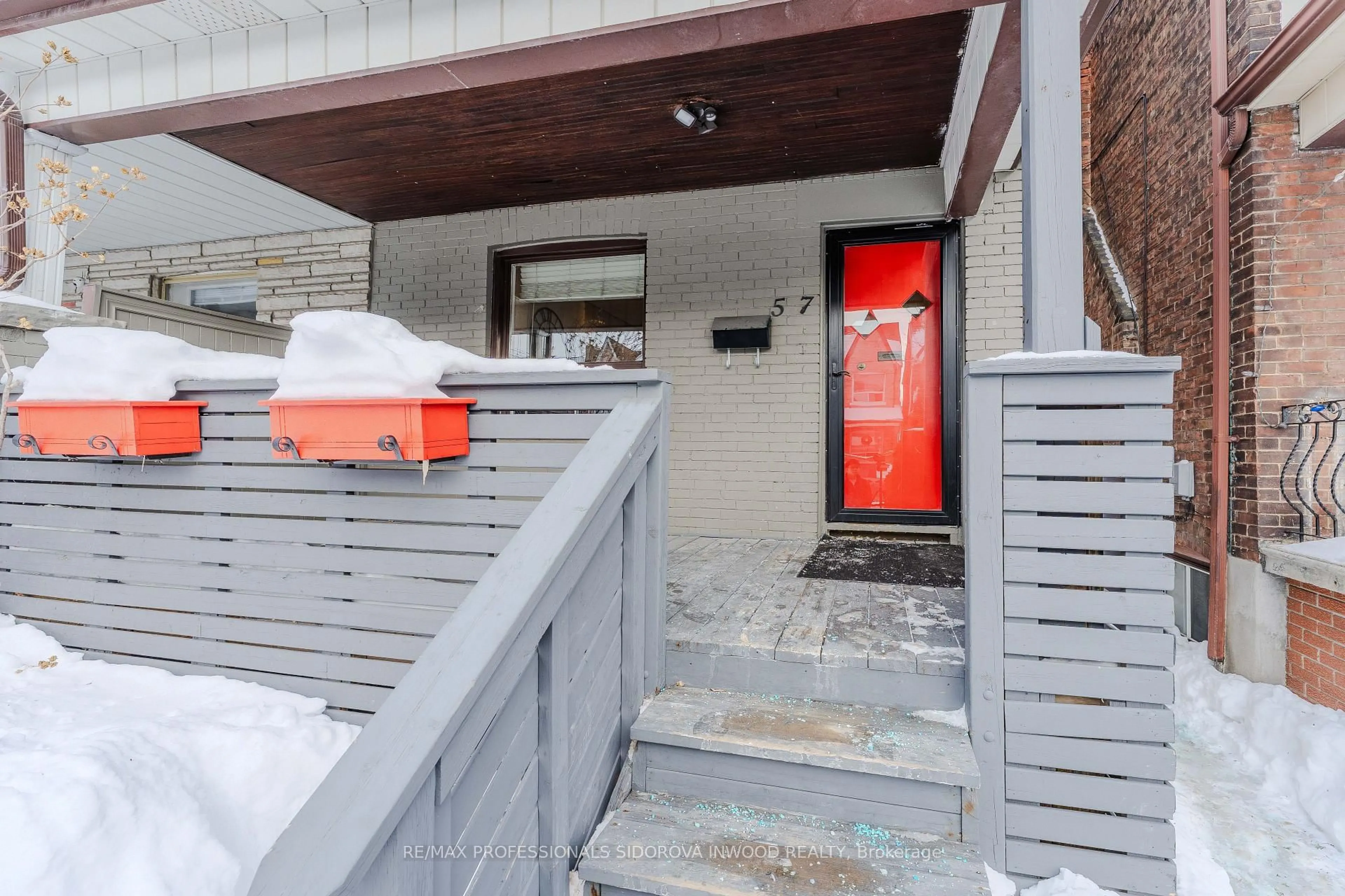 Indoor entryway for 57 Symington Ave, Toronto Ontario M6P 3W2
