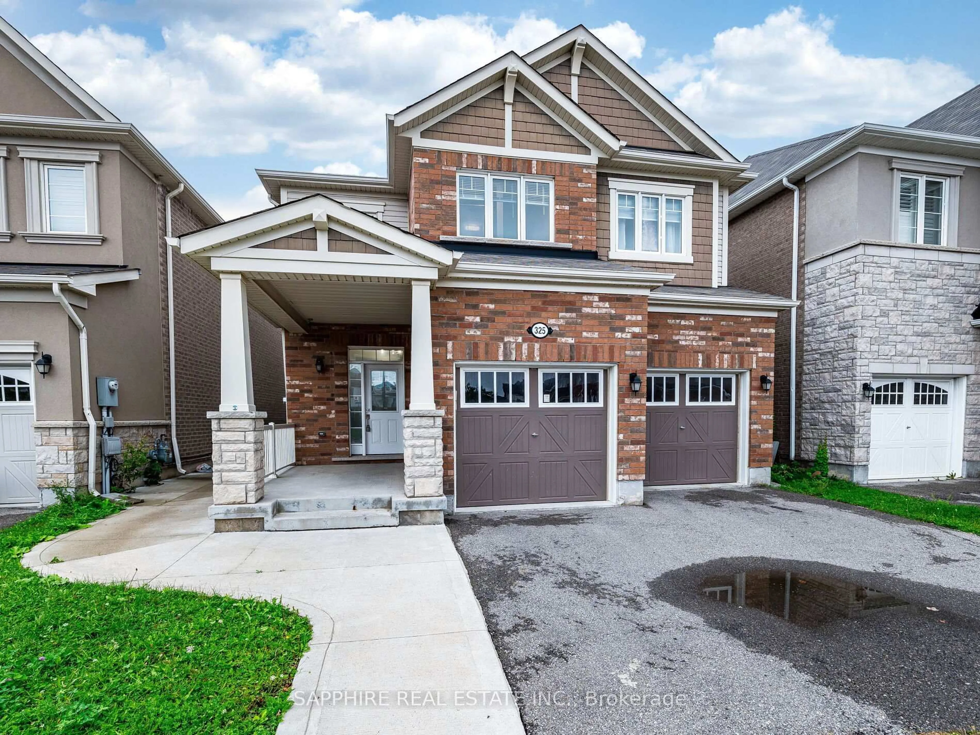 Home with brick exterior material, street for 325 Trudeau Dr, Milton Ontario L9T 8Y7