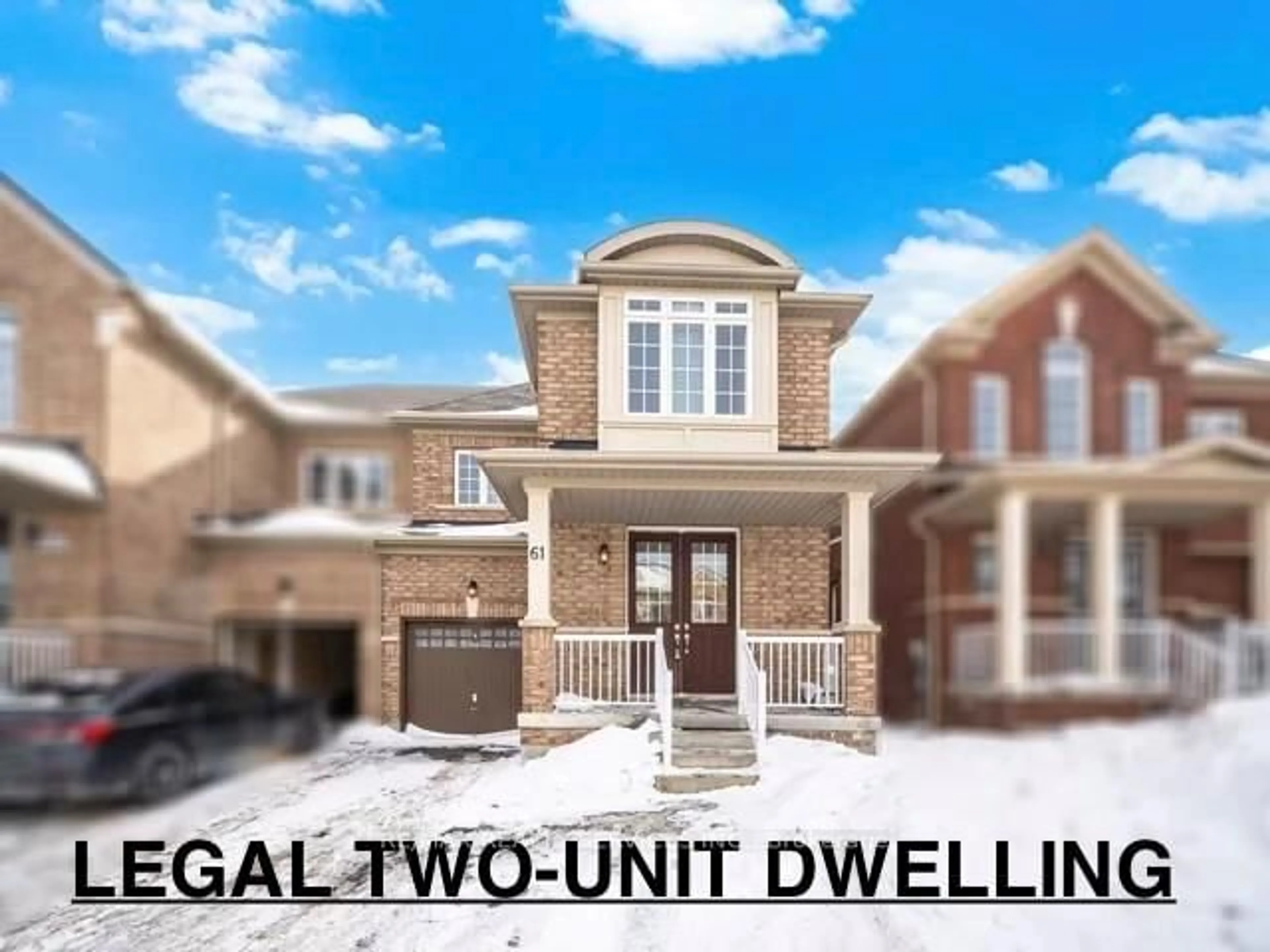 Home with brick exterior material, building for 61 Vezna Cres, Brampton Ontario L6X 5K5