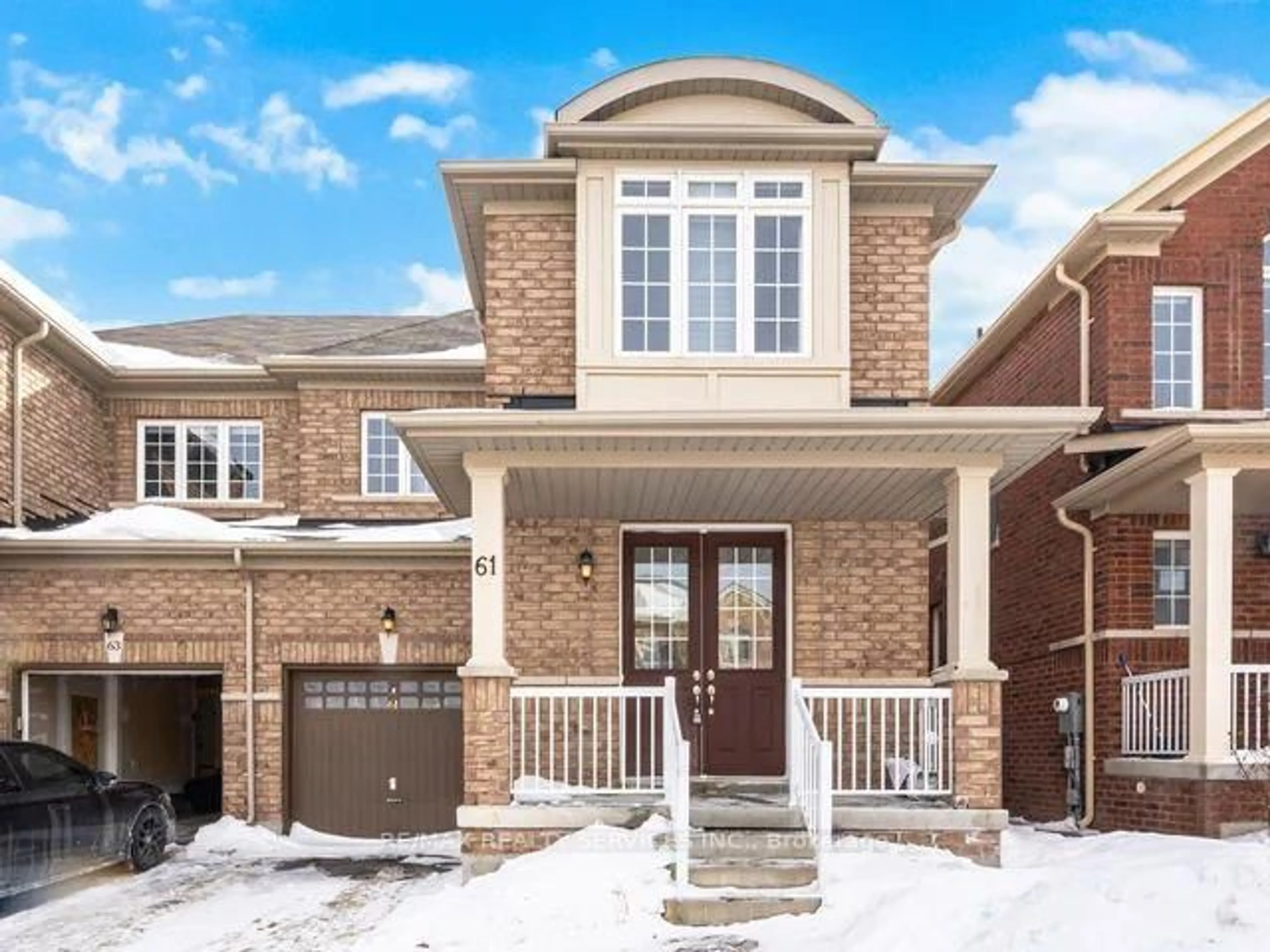 Home with brick exterior material, street for 61 Vezna Cres, Brampton Ontario L6X 5K5
