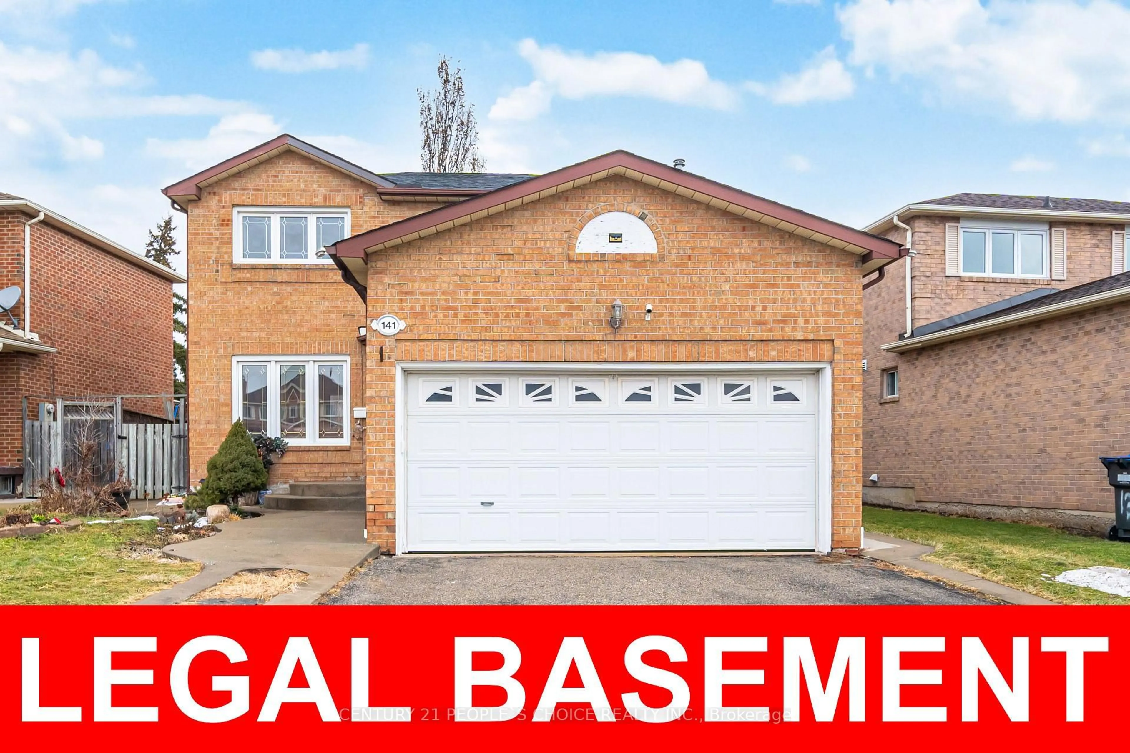 Home with brick exterior material, street for 141 Havelock Dr, Brampton Ontario L6W 4E7