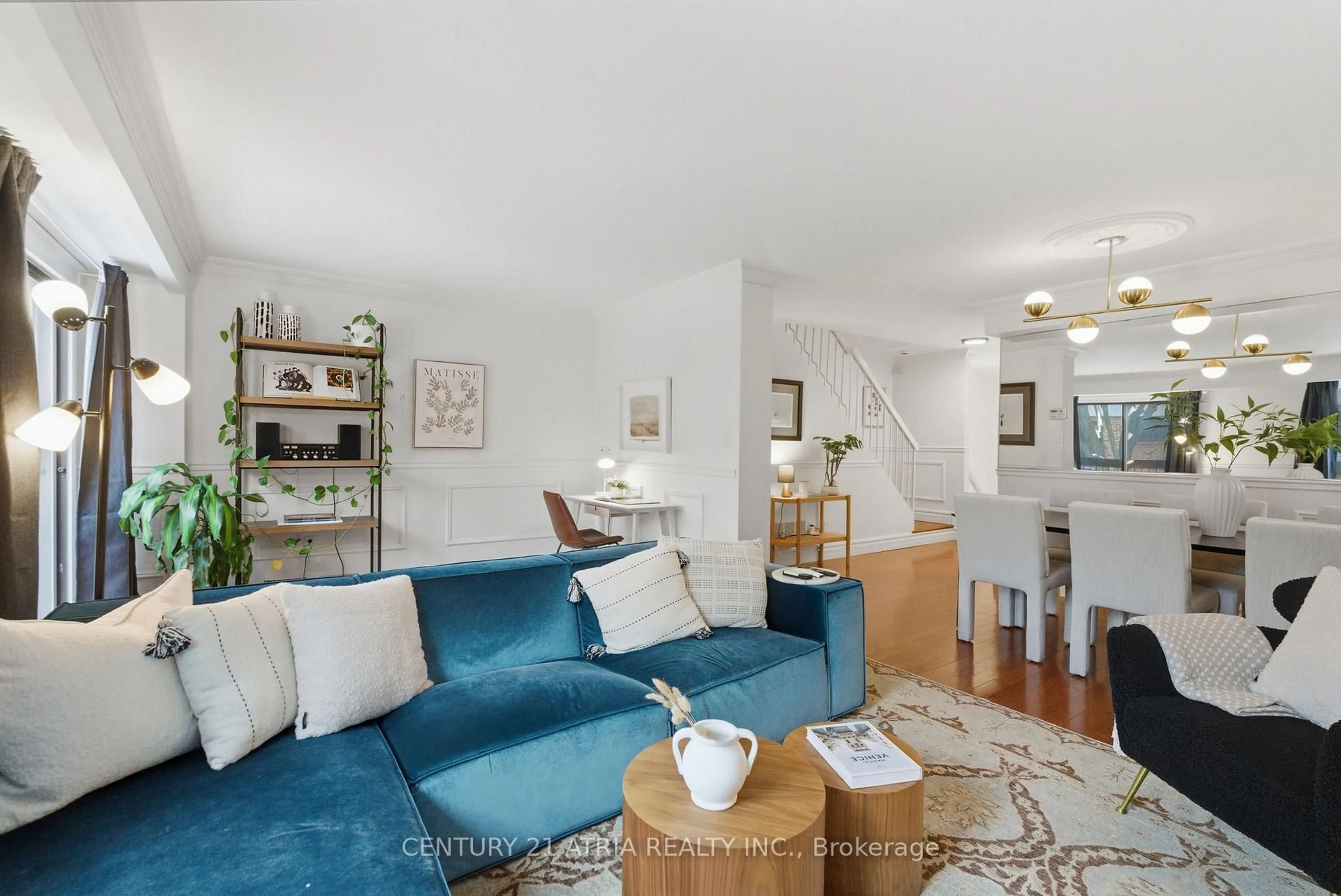 Living room with furniture, unknown for 43 Maple Branch Path, Toronto Ontario M9P 3T4