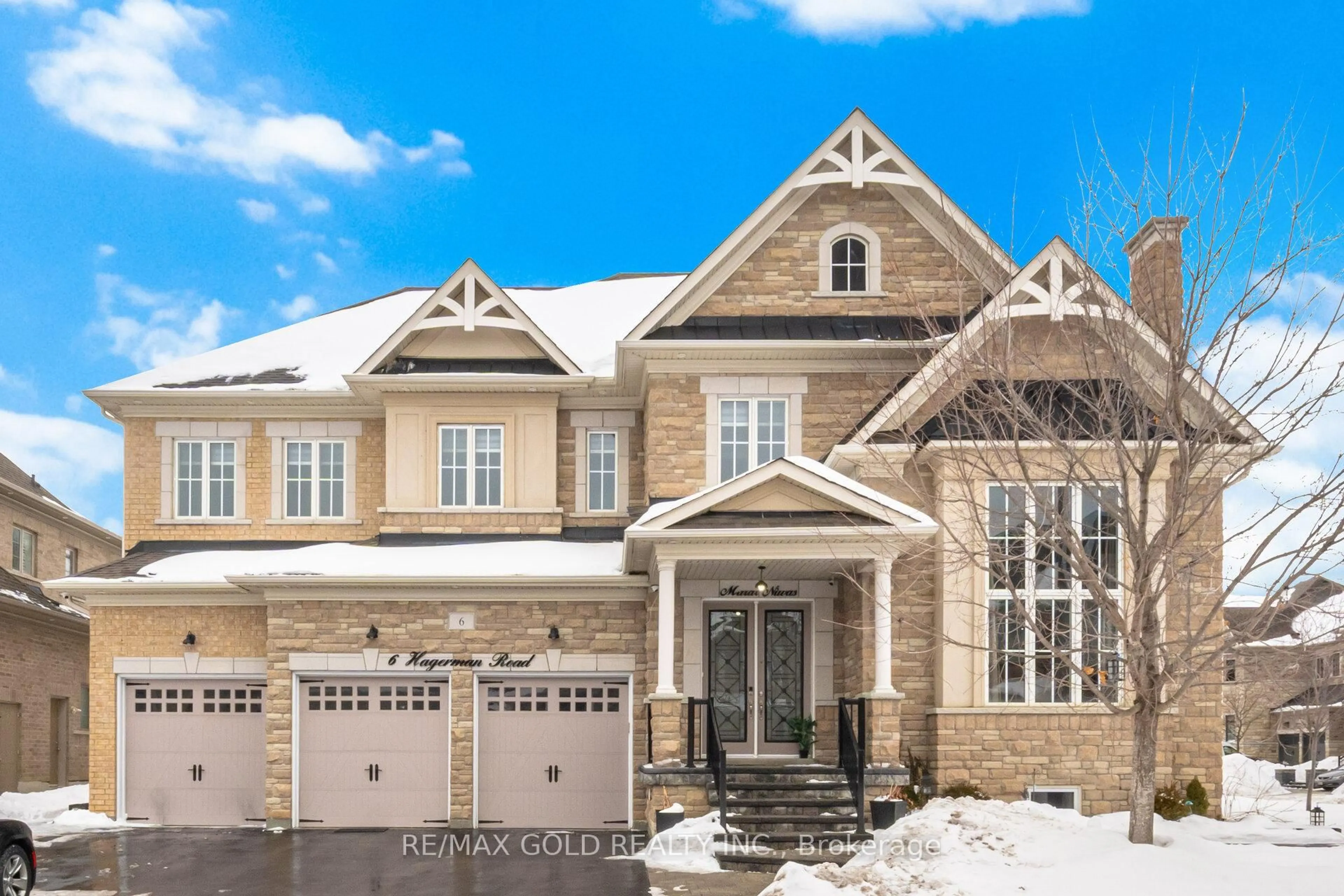 Home with brick exterior material, street for 6 Hagerman Rd, Brampton Ontario L6P 4C1