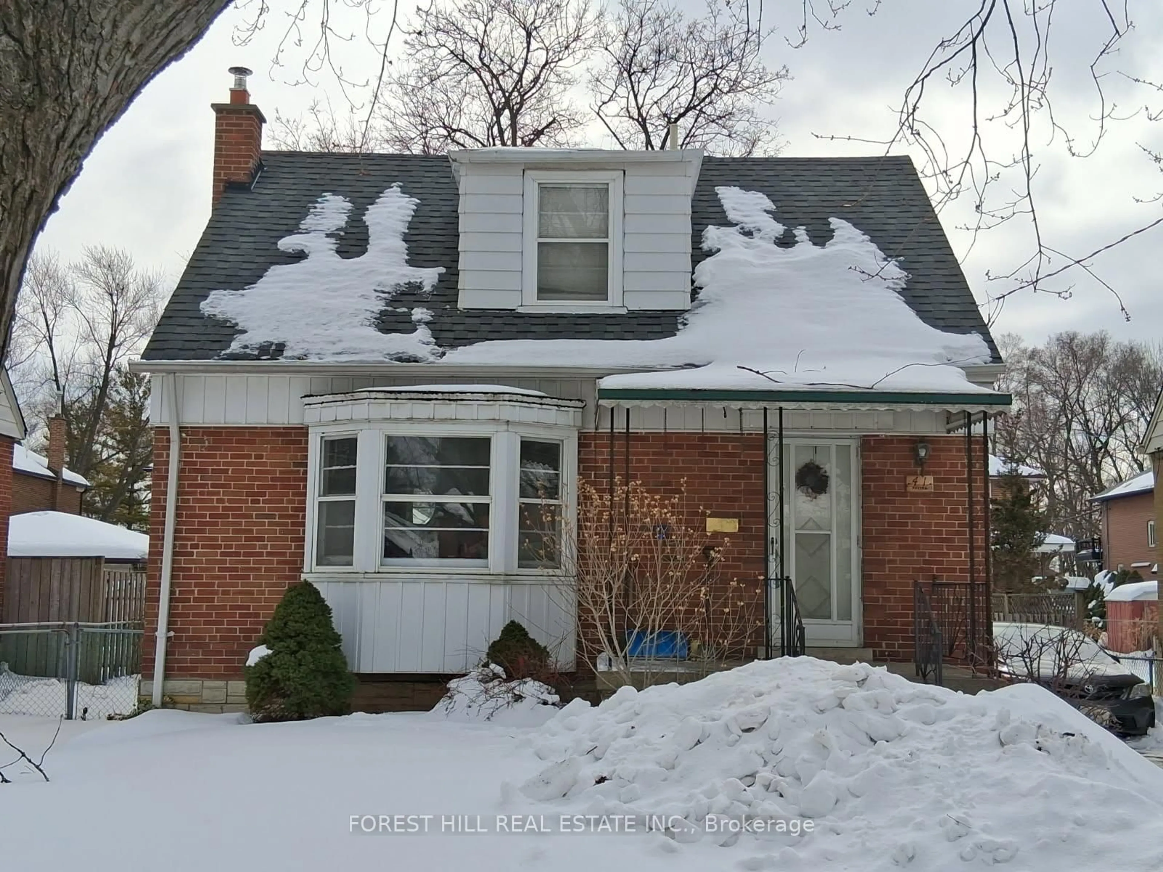 Home with brick exterior material, street for 41 Patika Ave, Toronto Ontario M9N 2G1