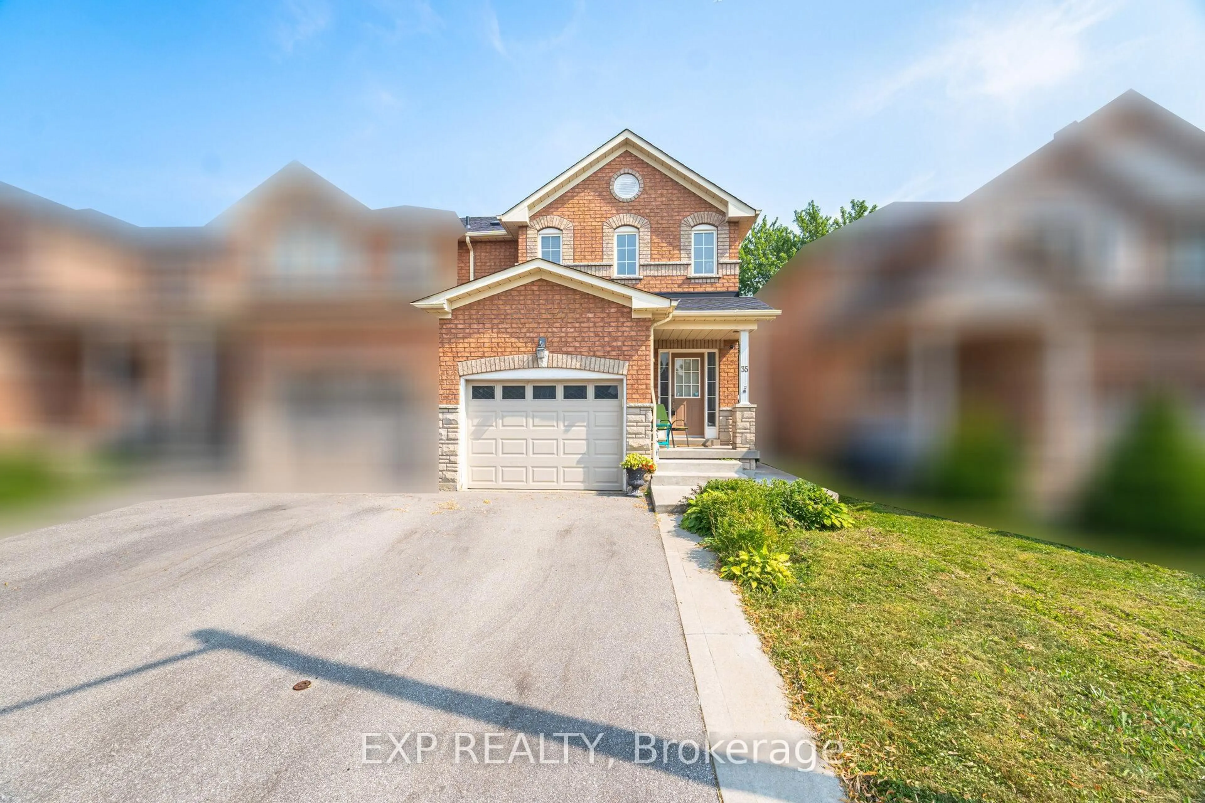 Home with brick exterior material, street for 35 Prince Cres, Brampton Ontario L7A 2C8
