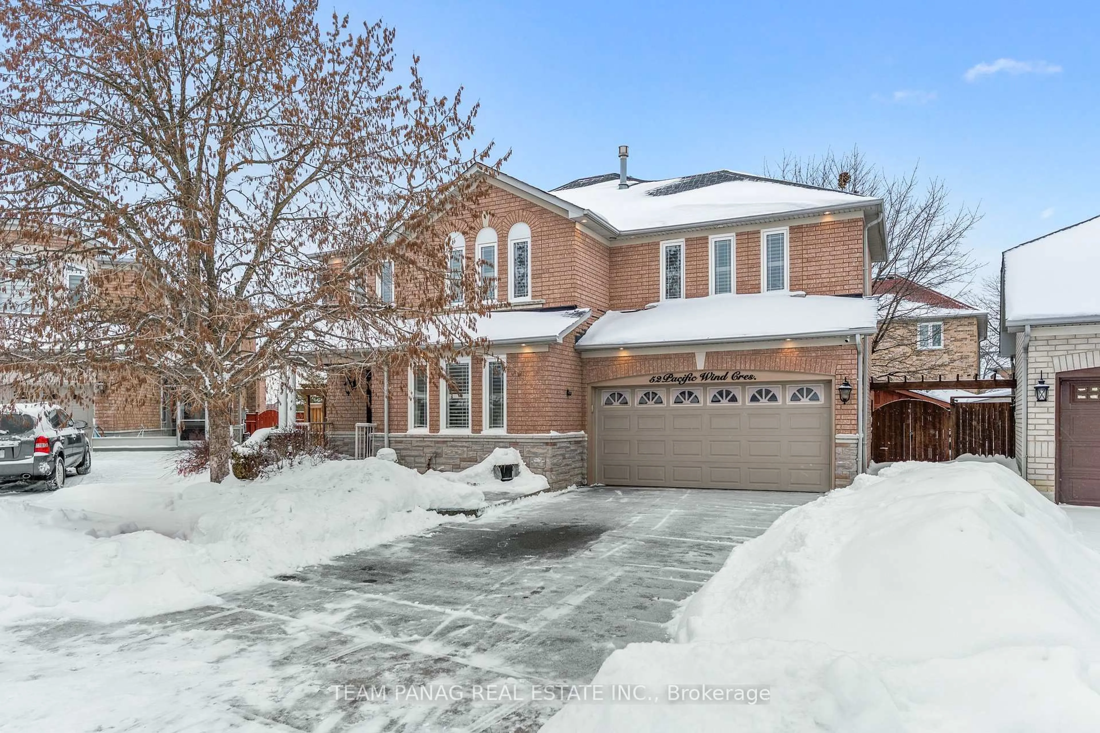 Home with brick exterior material, street for 52 Pacific Wind Cres, Brampton Ontario L6R 2B1
