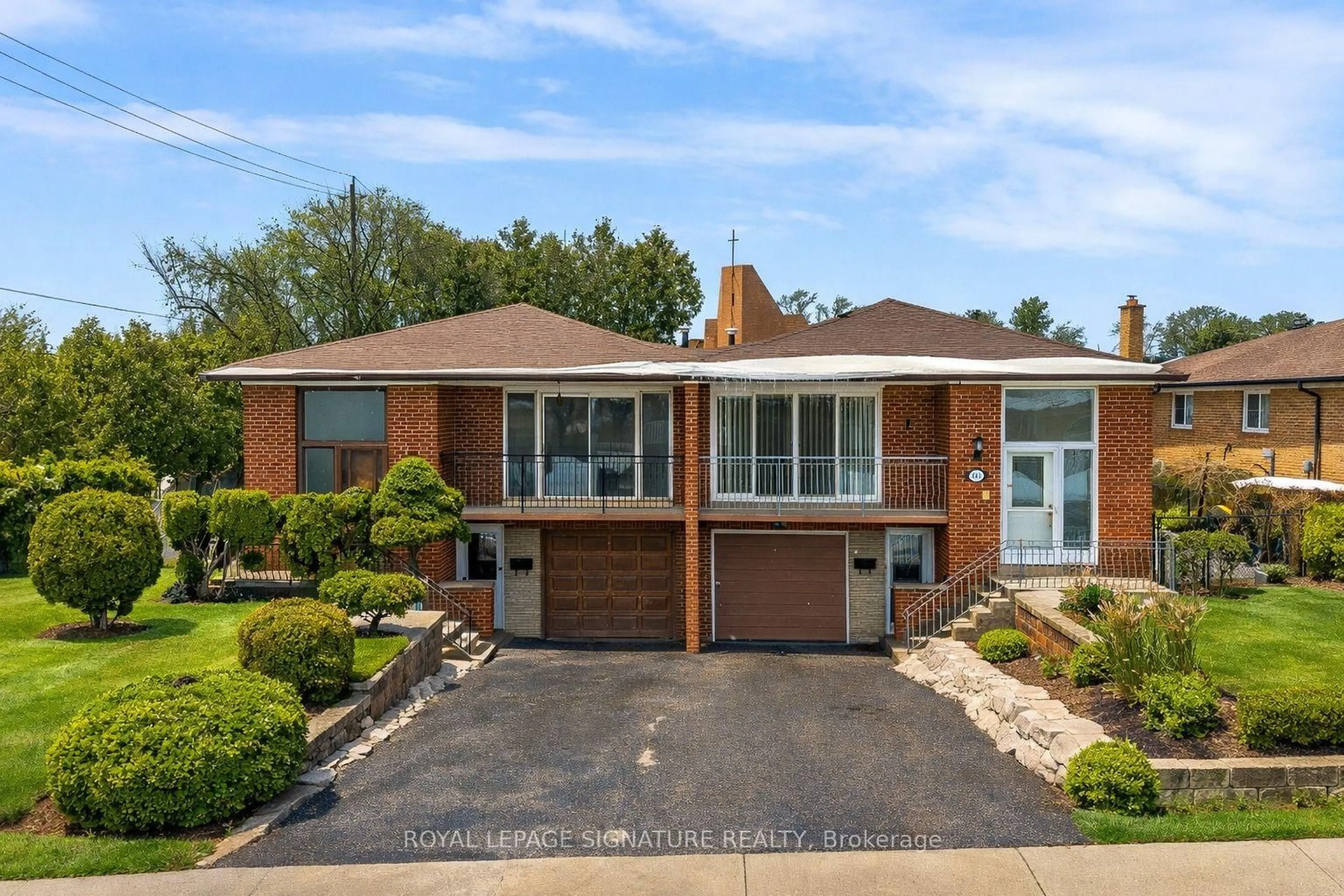 Home with brick exterior material, street for 163 Milady Rd, Toronto Ontario M9L 2J1
