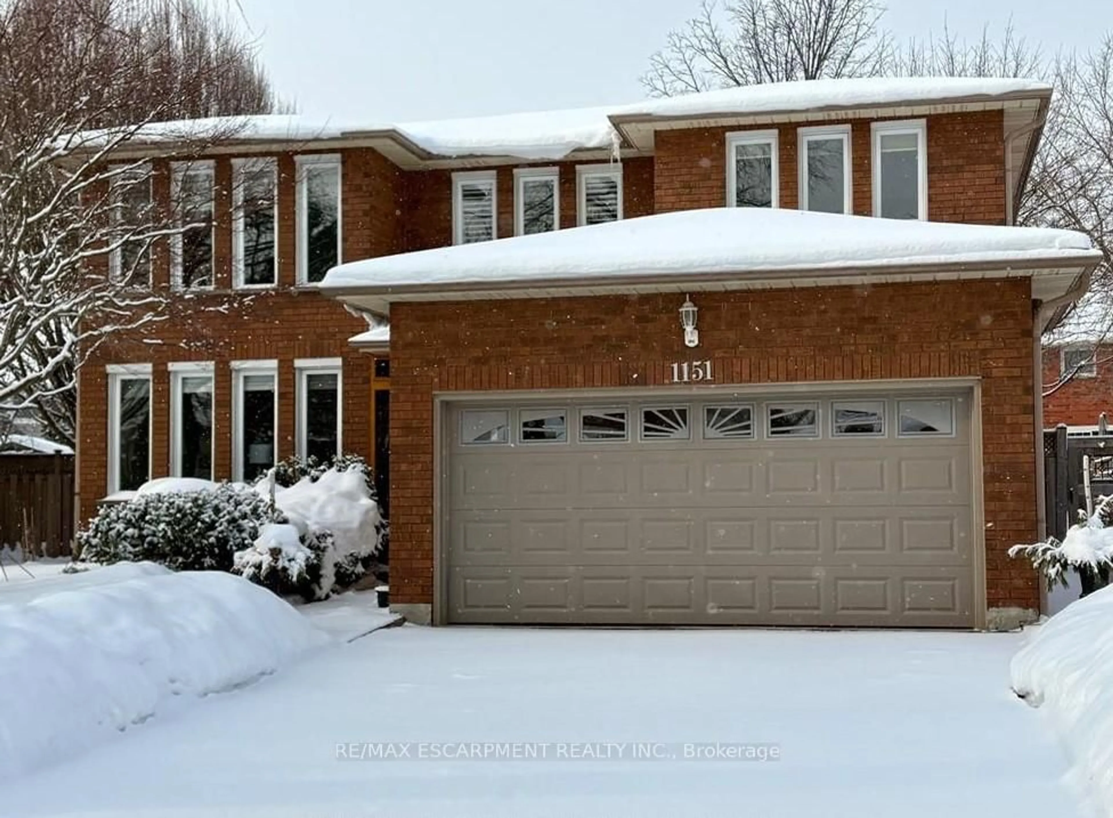 Home with brick exterior material, street for 1151 Manor Rd, Oakville Ontario L6M 1G3