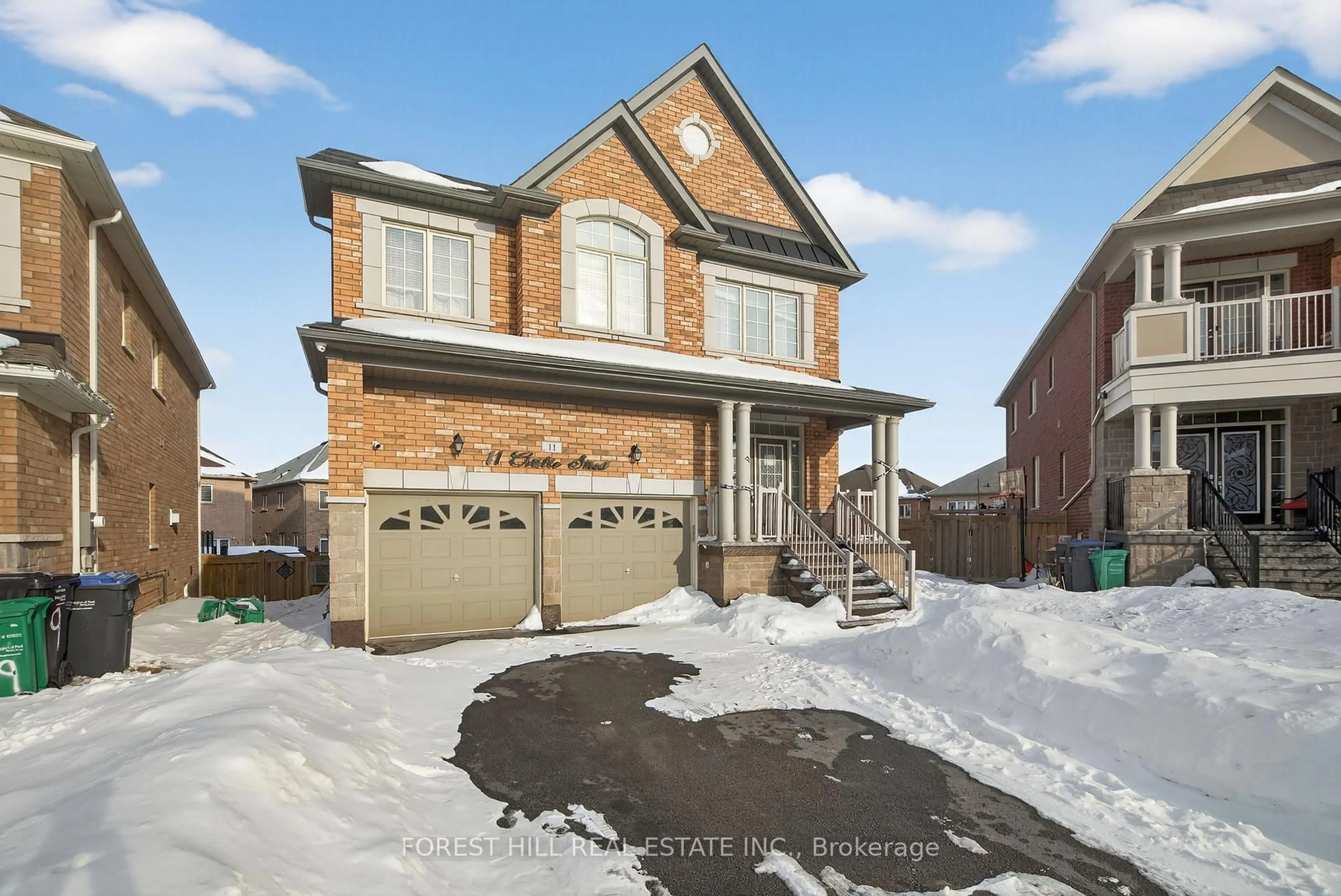 Home with brick exterior material, street for 11 Cirillo St, Brampton Ontario L6X 3C4