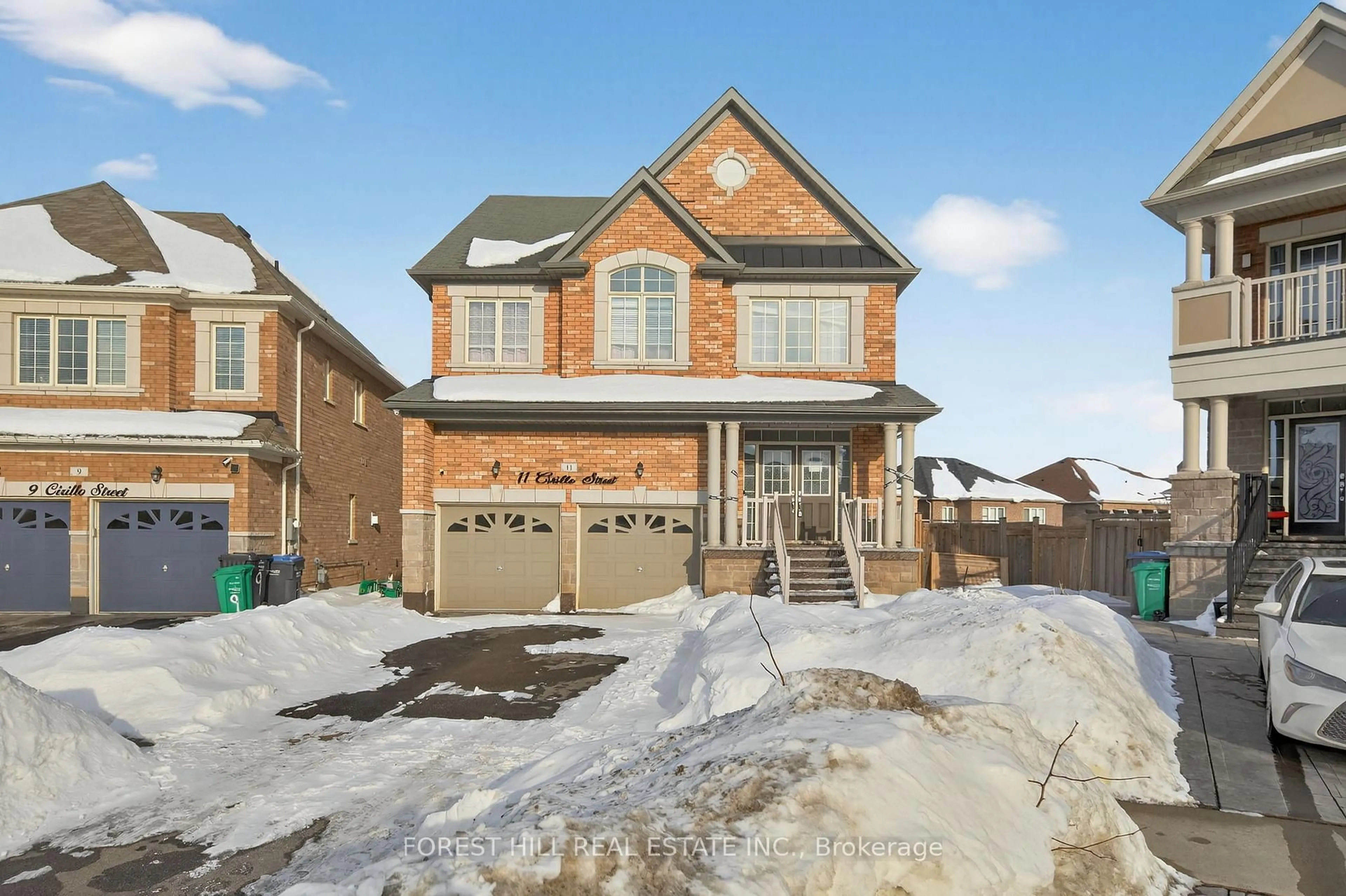 Home with brick exterior material, street for 11 Cirillo St, Brampton Ontario L6X 3C4