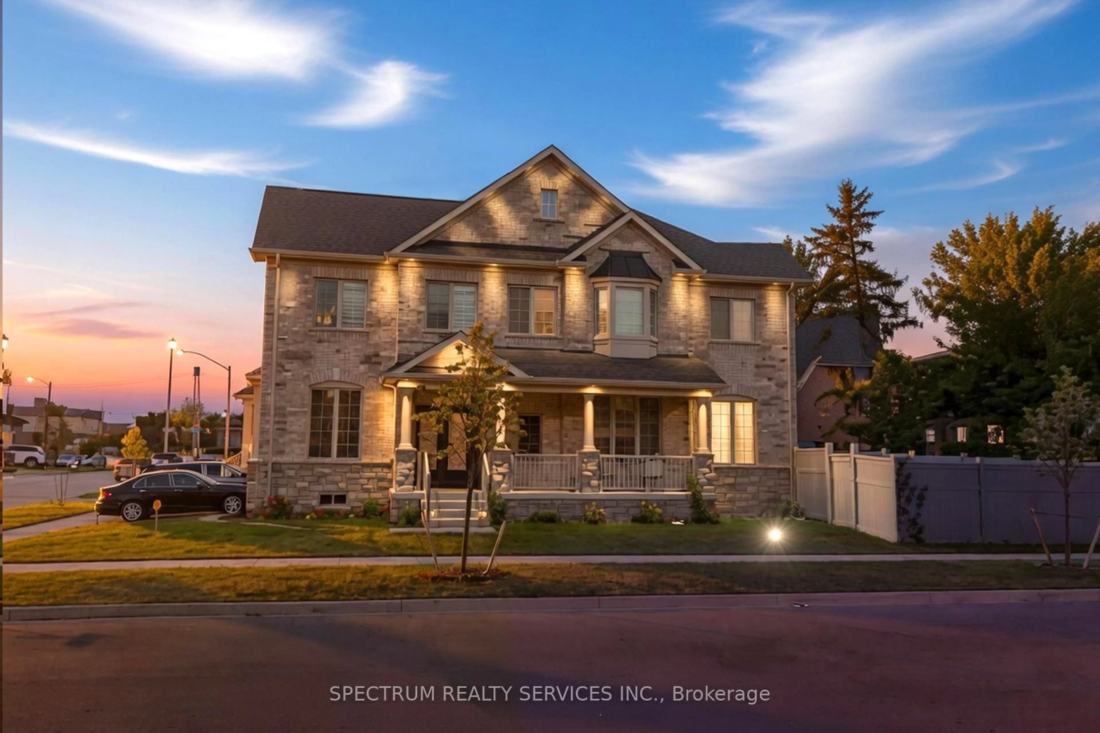 Home with brick exterior material, street for 75 Elmcrest Dr, Brampton Ontario L6Y 5Z1