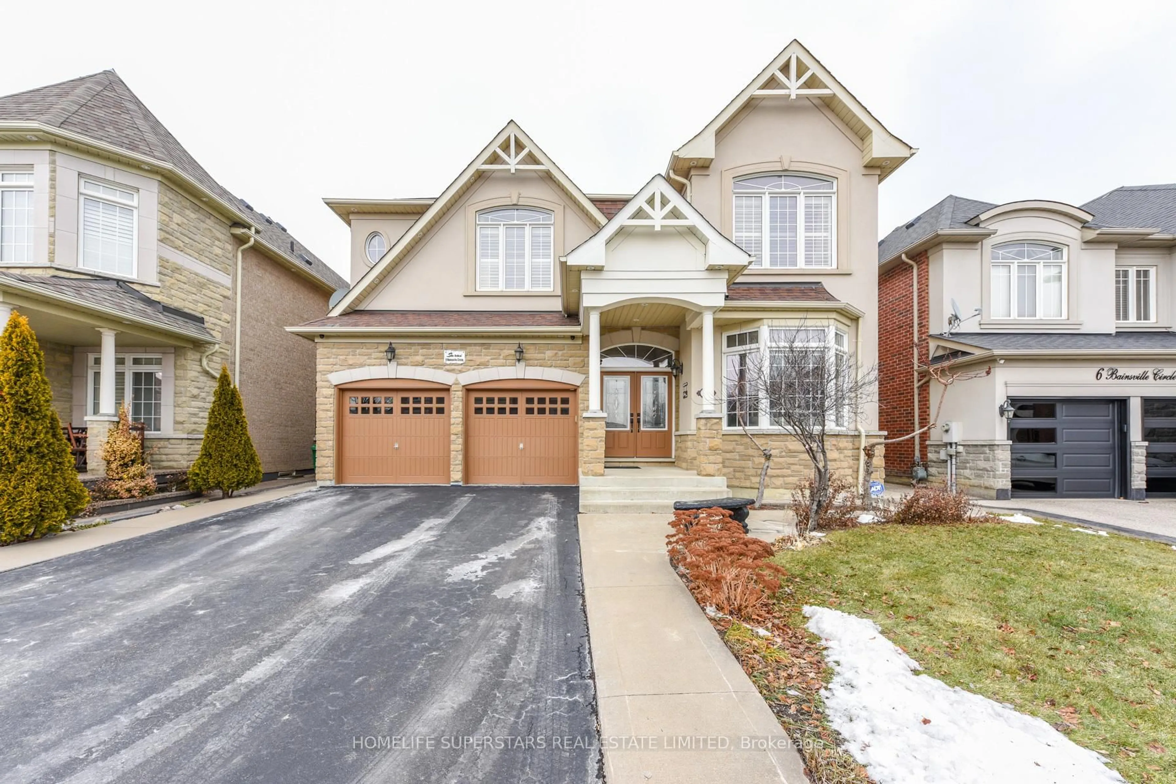 Home with brick exterior material, street for 8 Bainsville Circ, Brampton Ontario L6P 3A5