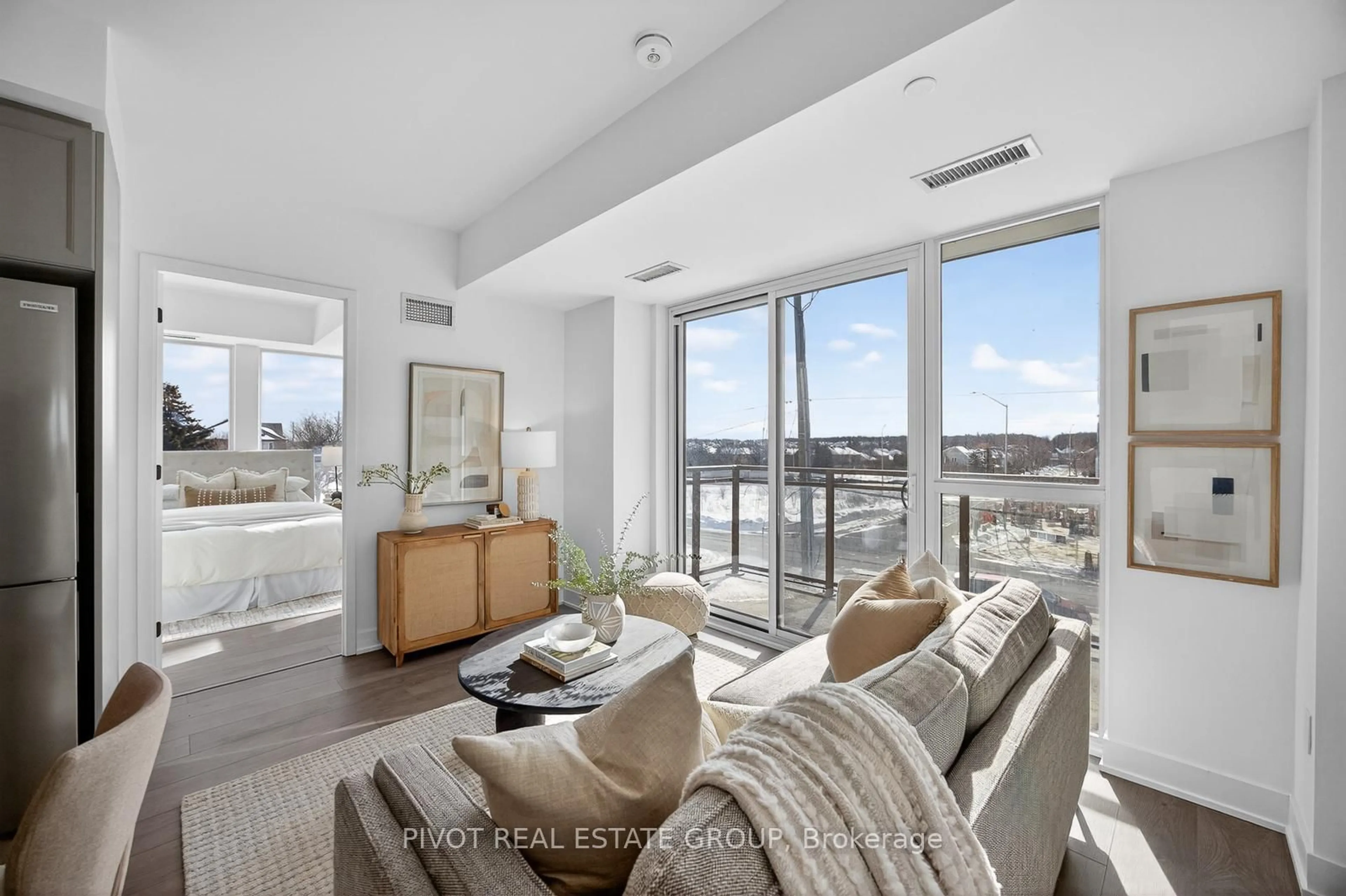 Living room with furniture, unknown for 2333 Khalsa Gate #210, Oakville Ontario L6M 0X7