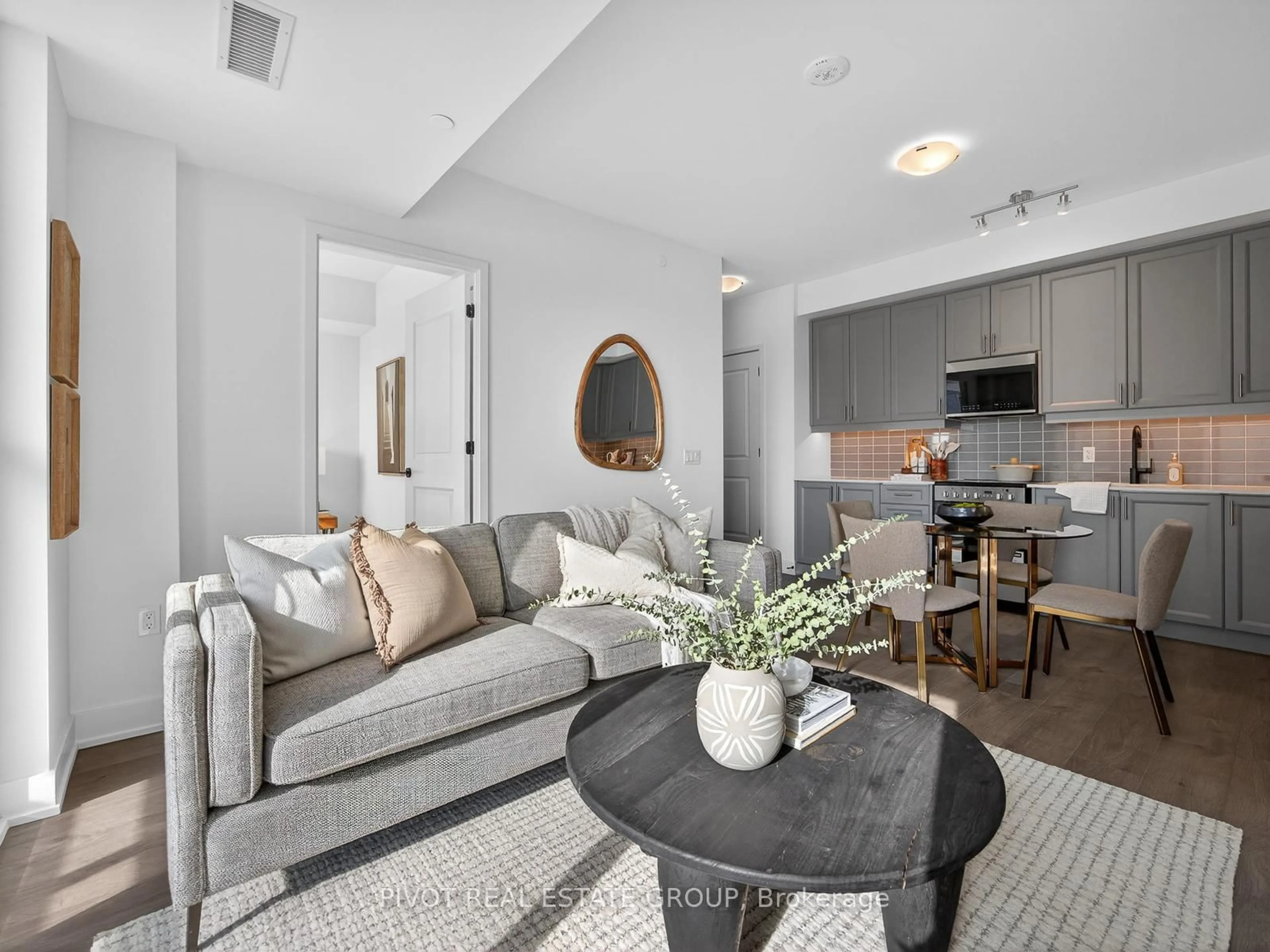 Living room with furniture, unknown for 2333 Khalsa Gate #210, Oakville Ontario L6M 0X7