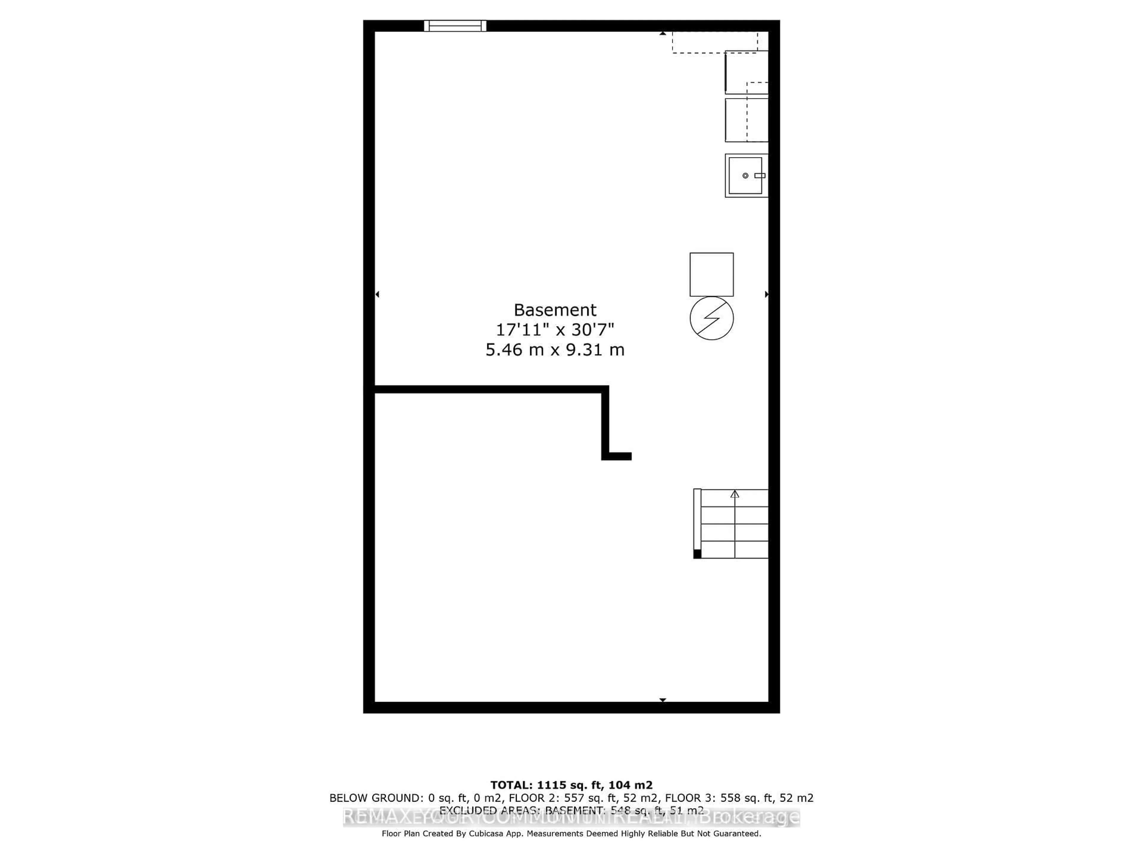 Floor plan for 1020 CENTRAL PARK Dr #39, Brampton Ontario L6S 3J5