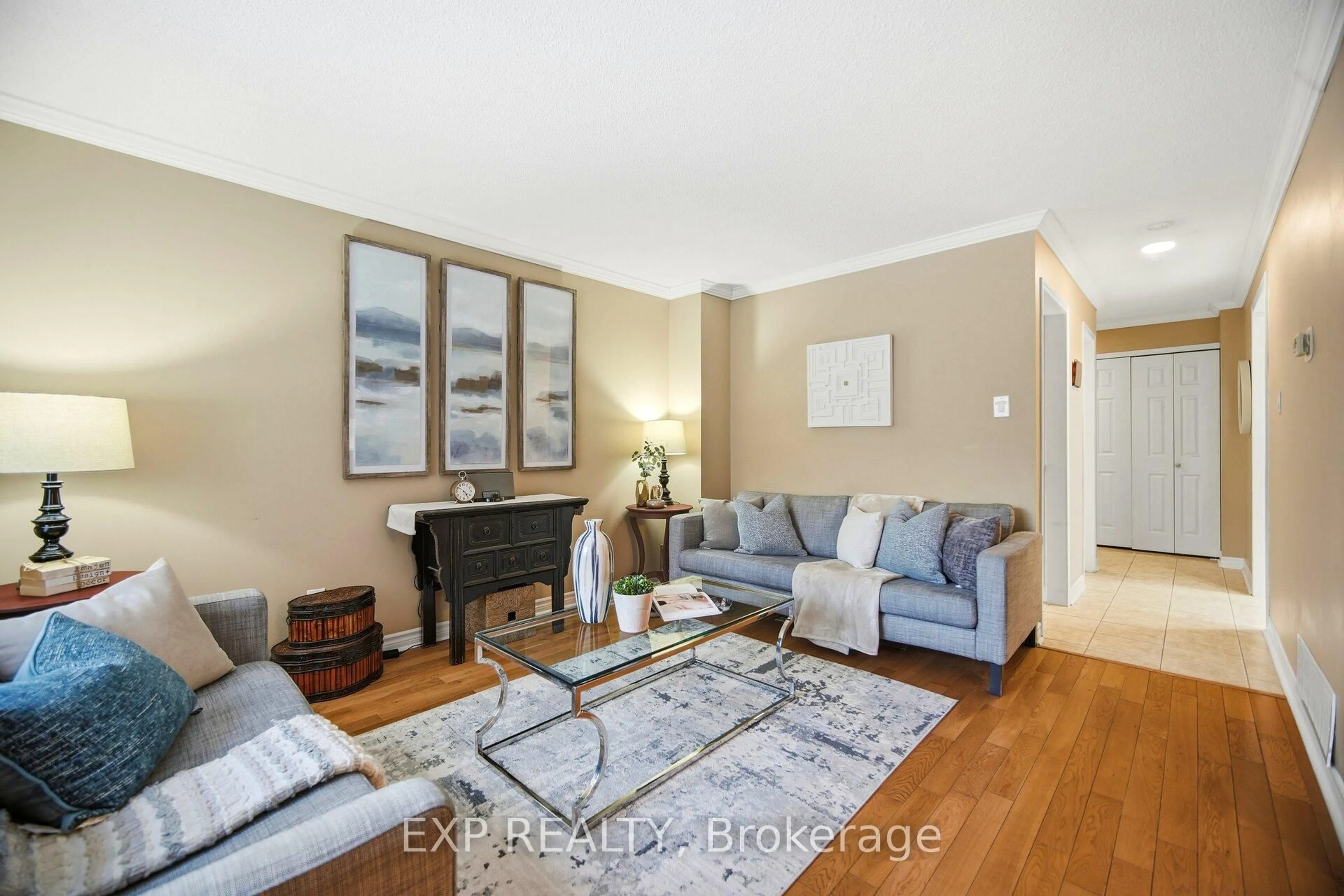 Living room with furniture, unknown for 7 Ferri Cres, Brampton Ontario L6Z 1R8