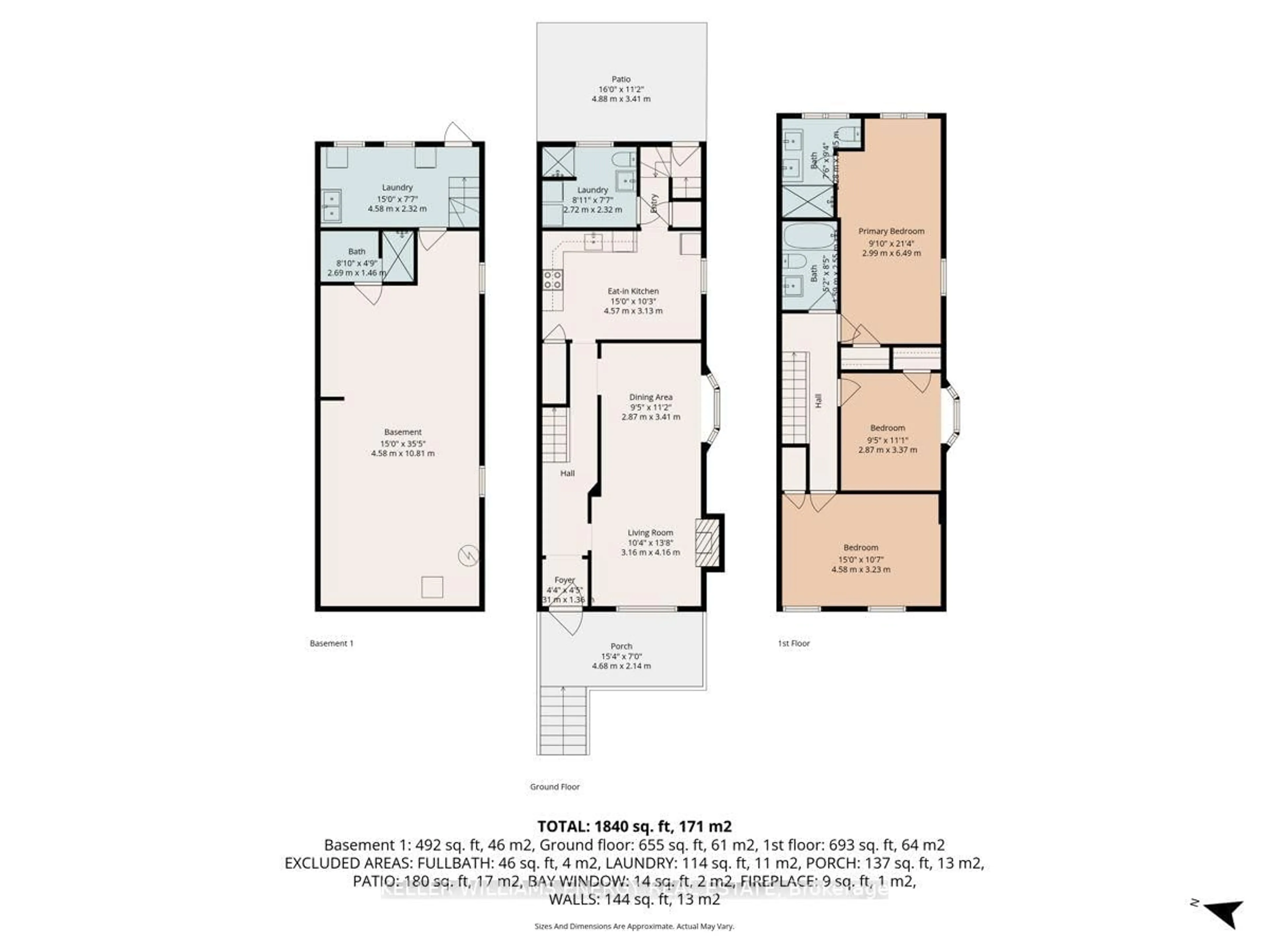 Floor plan for 25 Spring Grove Ave, Toronto Ontario M6N 3H2