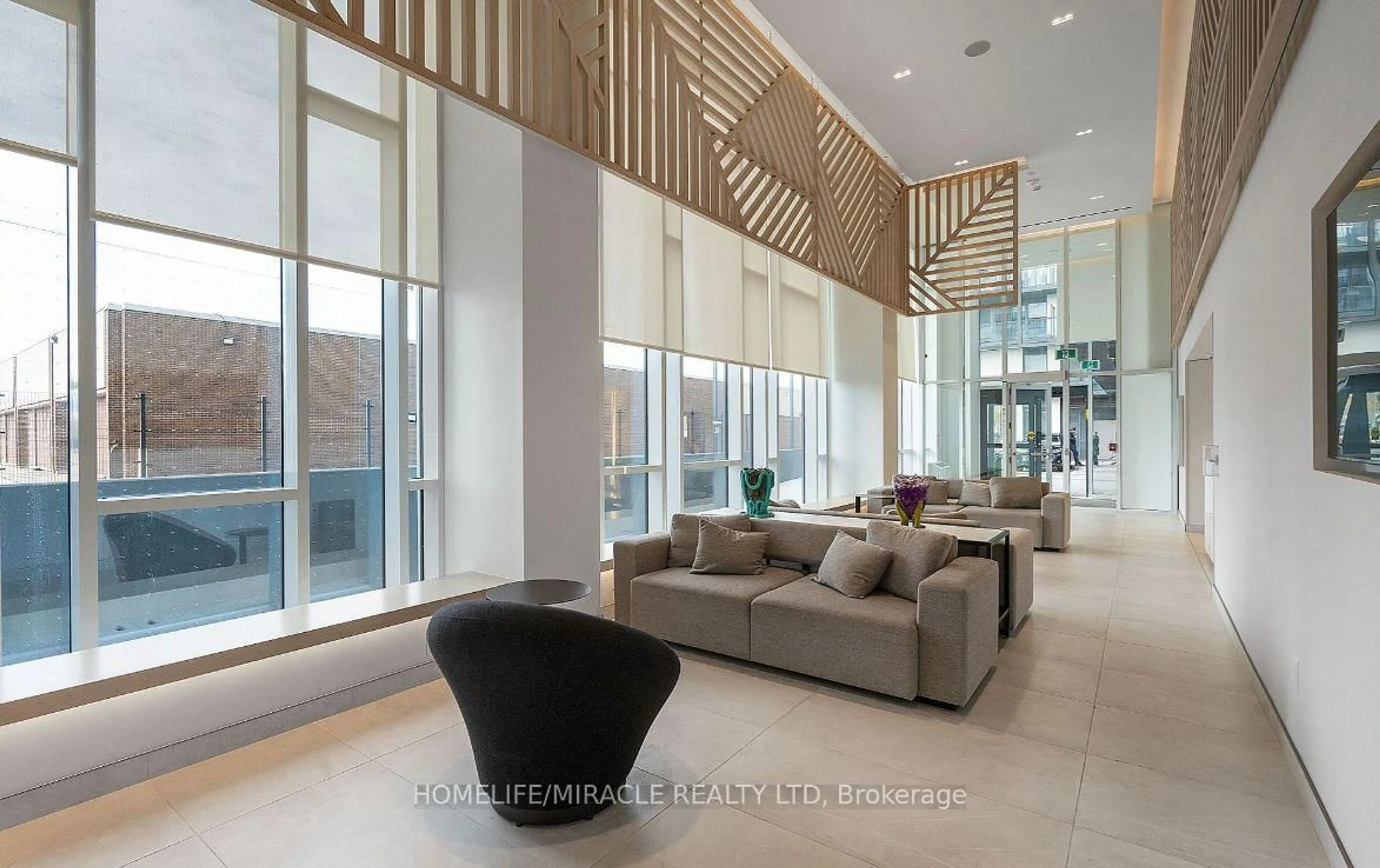 Indoor foyer for 36 Zorra St #320, Toronto Ontario M8Z 0G5