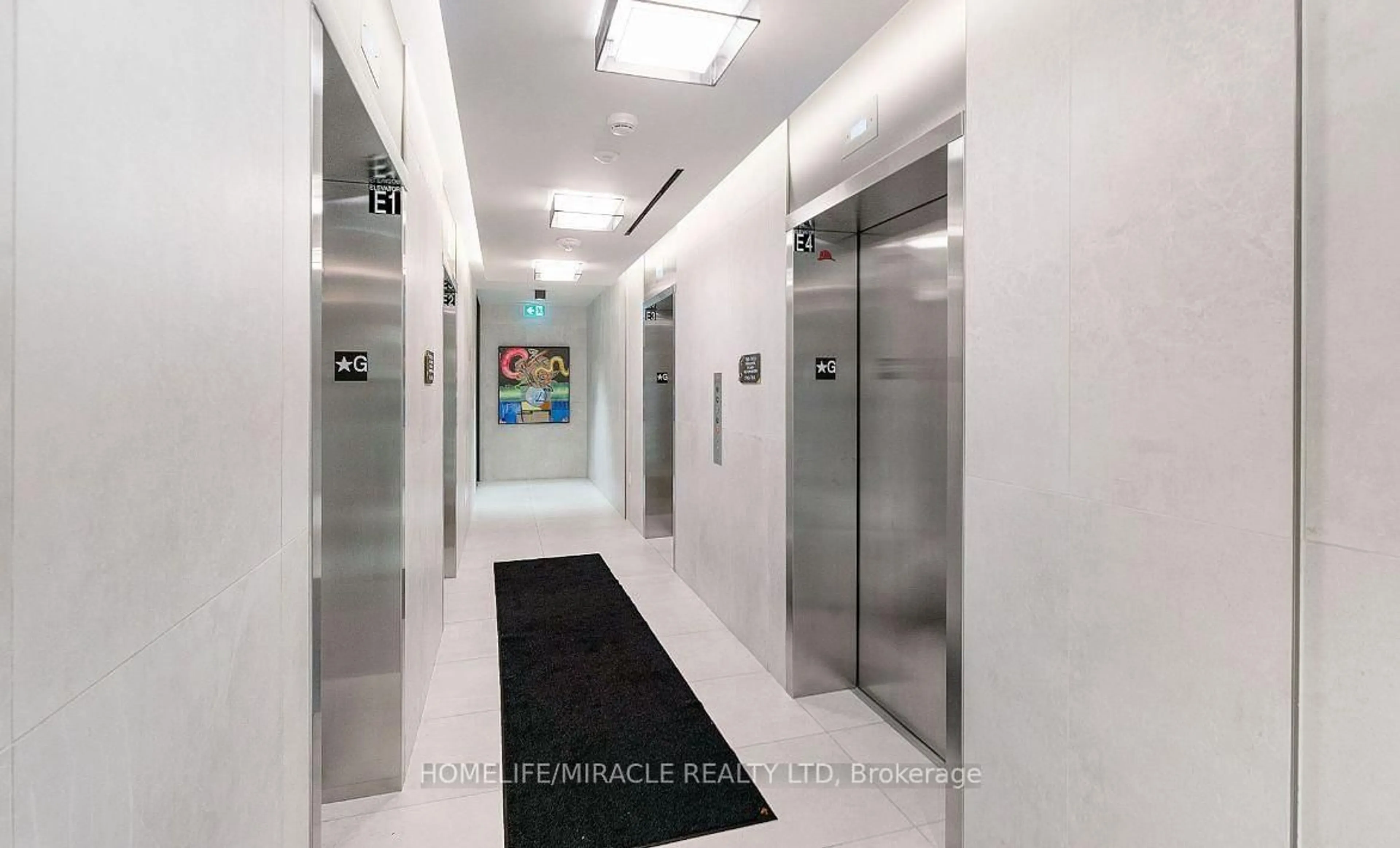 Indoor foyer for 36 Zorra St #320, Toronto Ontario M8Z 0G5