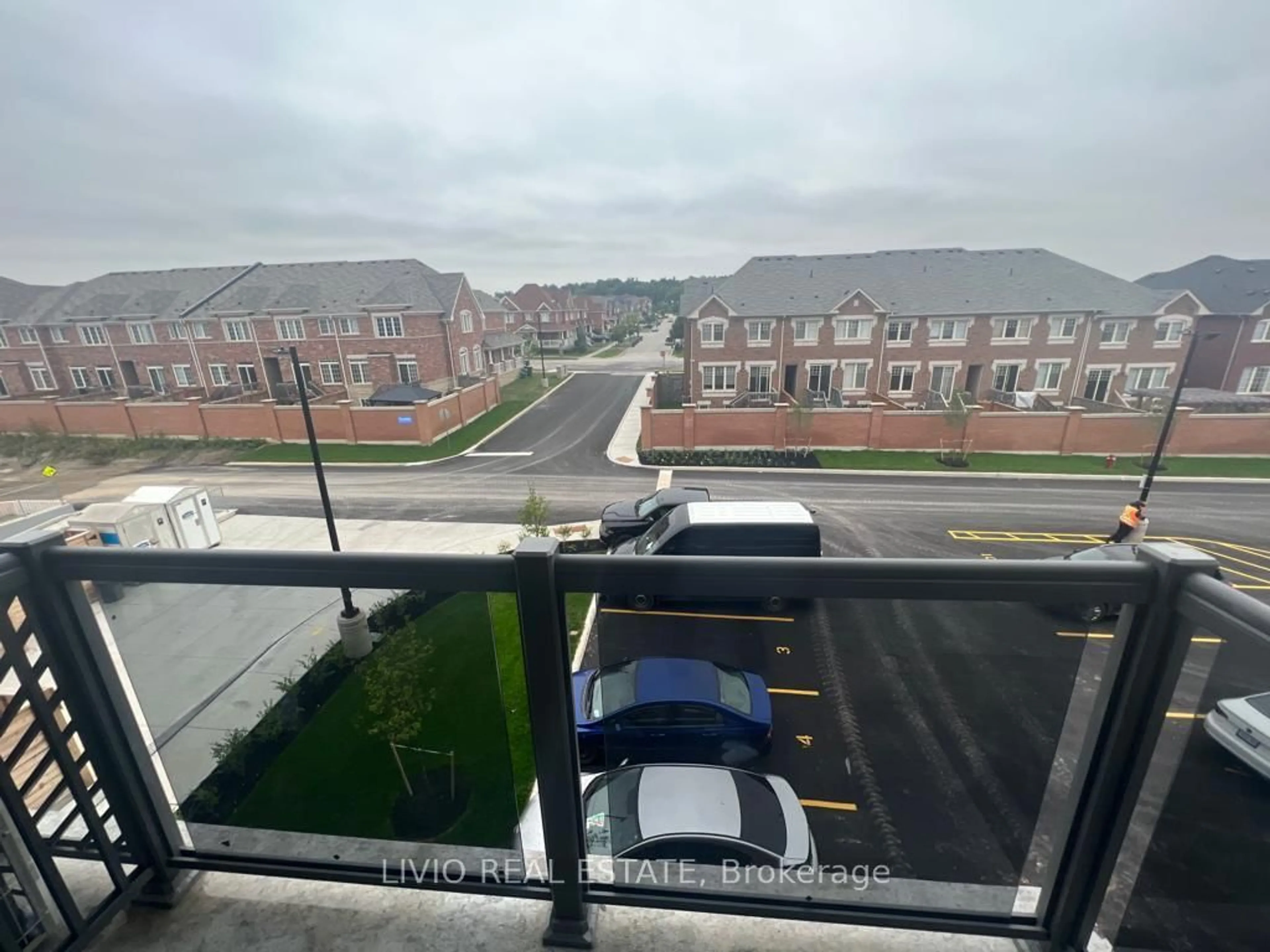 Balcony in the apartment, city buildings view from balcony for 62 Sky Harbour Dr #315, Brampton Ontario L6Y 6J2