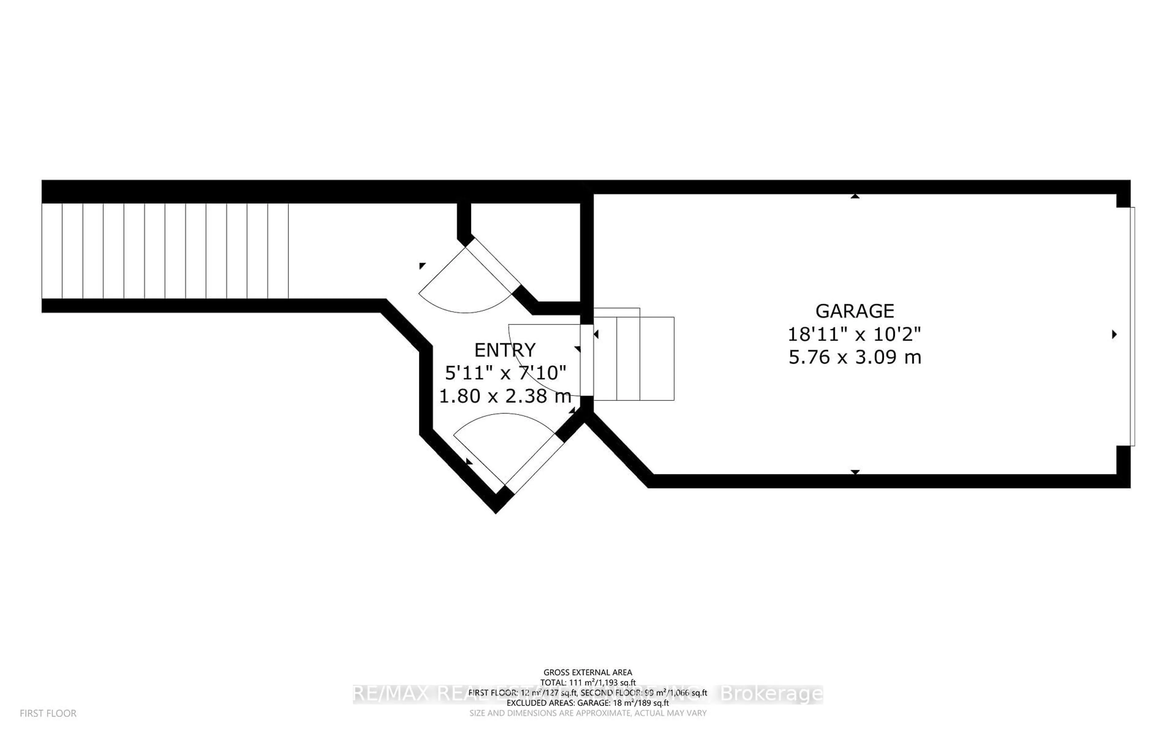 Floor plan for 705 Cumberland Ave #18, Burlington Ontario L7N 3W4