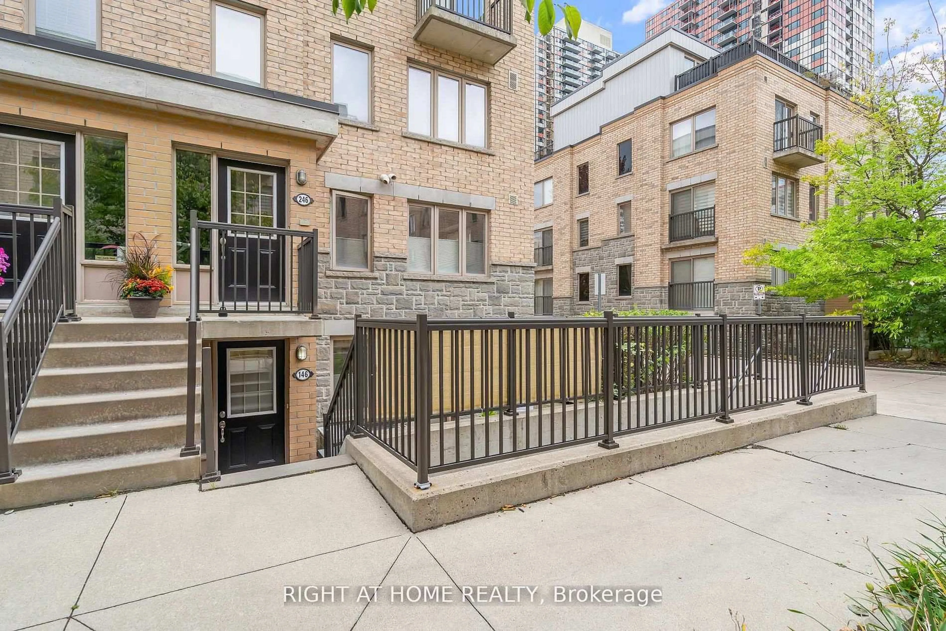 Patio, street for 12 Foundry Ave #146, Toronto Ontario M6H 0A7