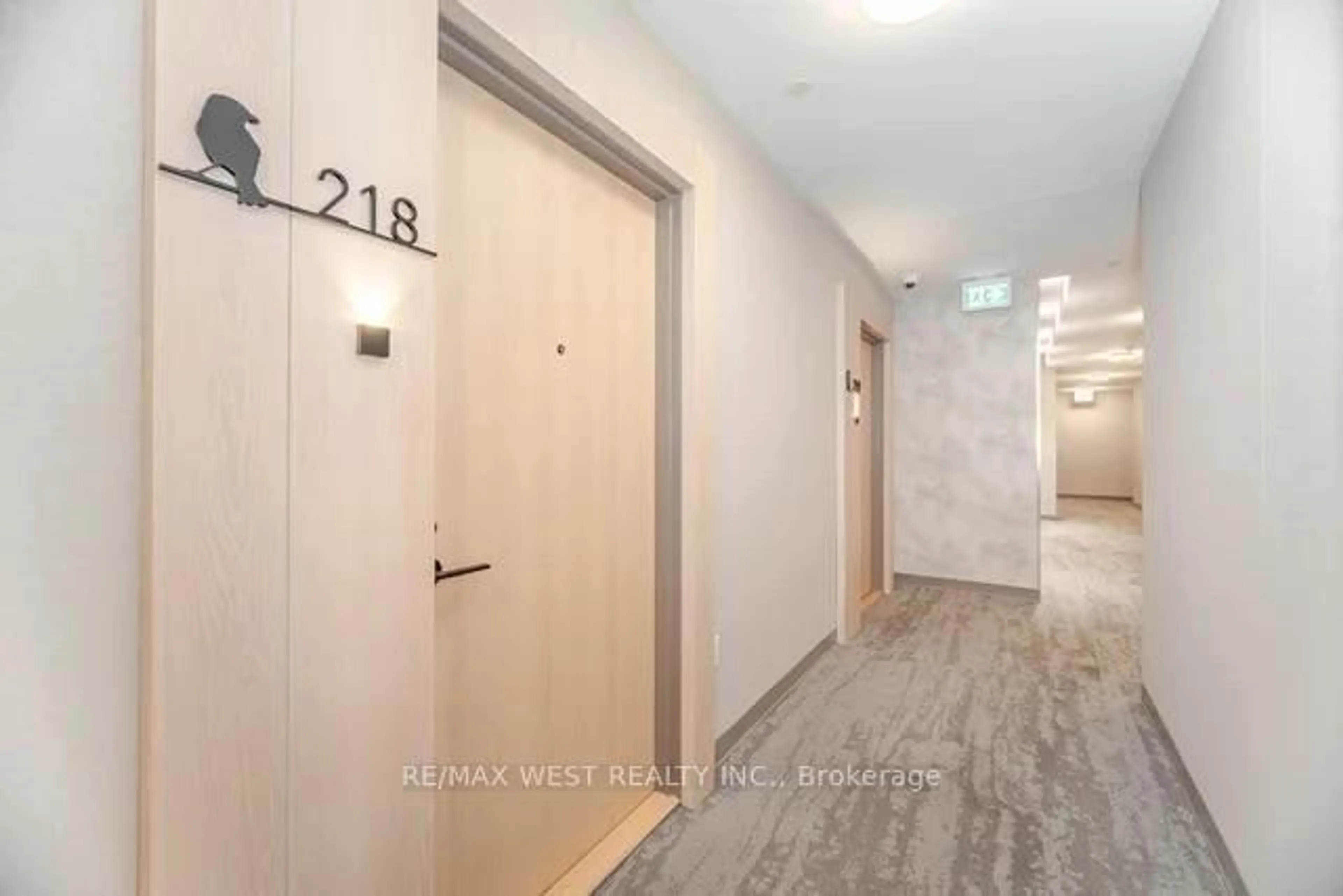 Indoor foyer for 60 George Butchart Dr #218, Toronto Ontario M3K 0E1