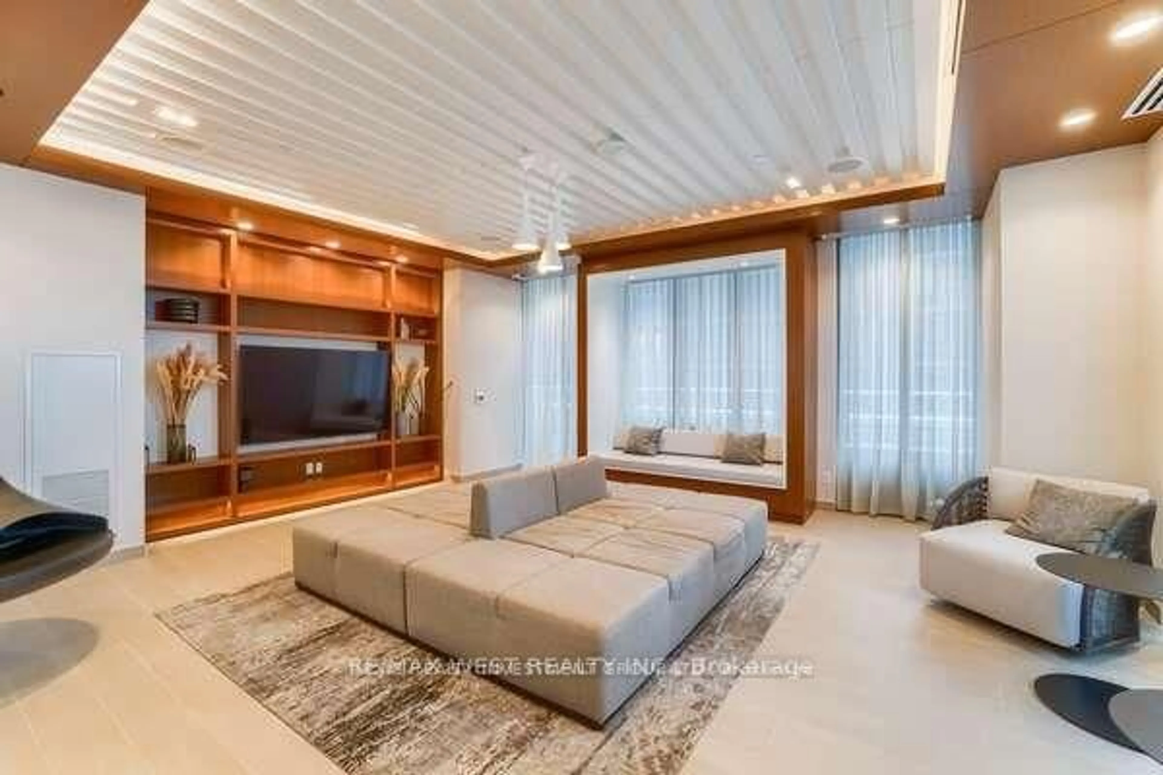 Living room with furniture, unknown for 70 Annie Craig Dr #416, Toronto Ontario M8V 0G2