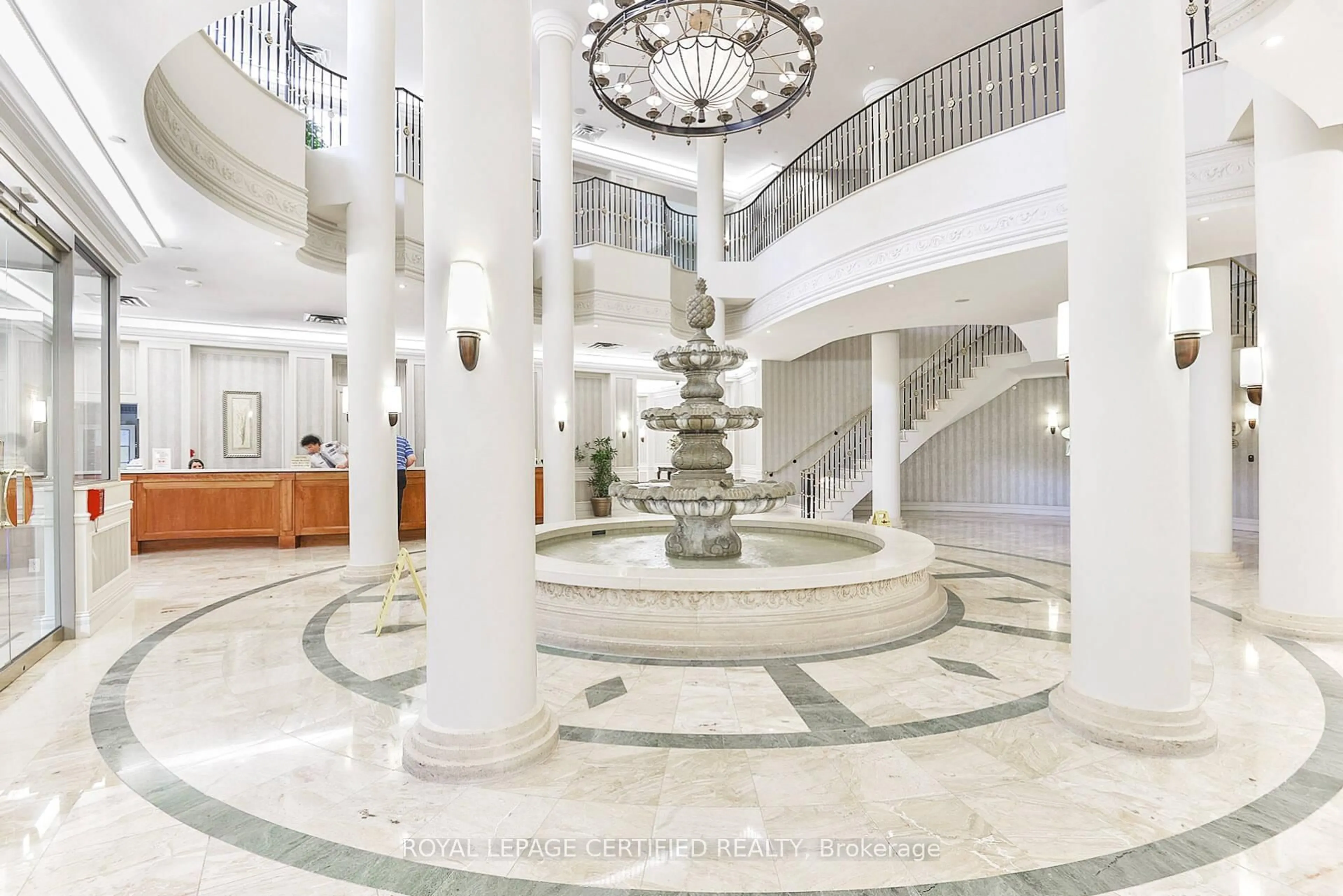 Lobby for 25 Kingsbridge Garden Circ #PH 08, Mississauga Ontario L5R 4B1