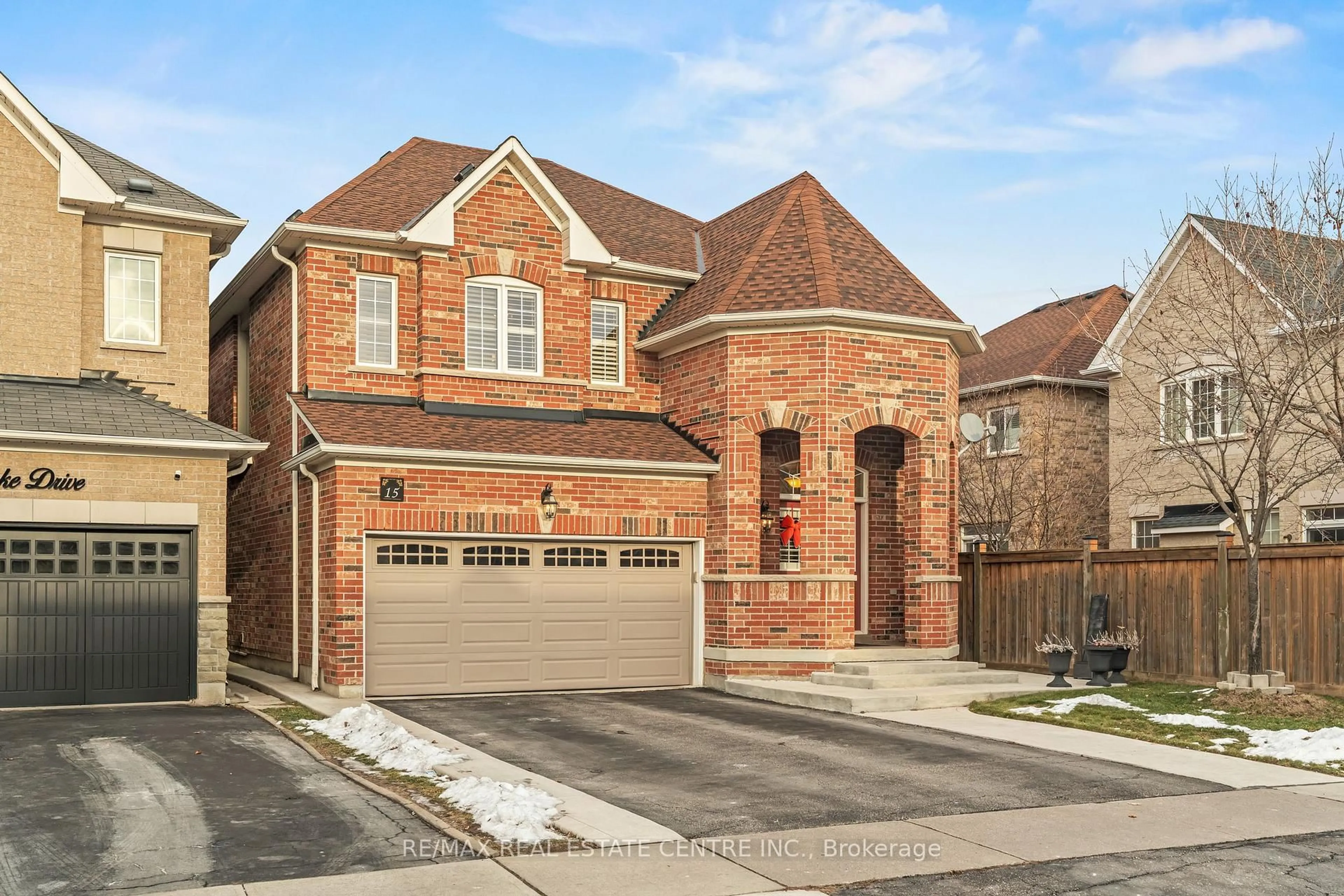 Home with brick exterior material, street for 15 Helman Rd, Brampton Ontario L6R 0R7