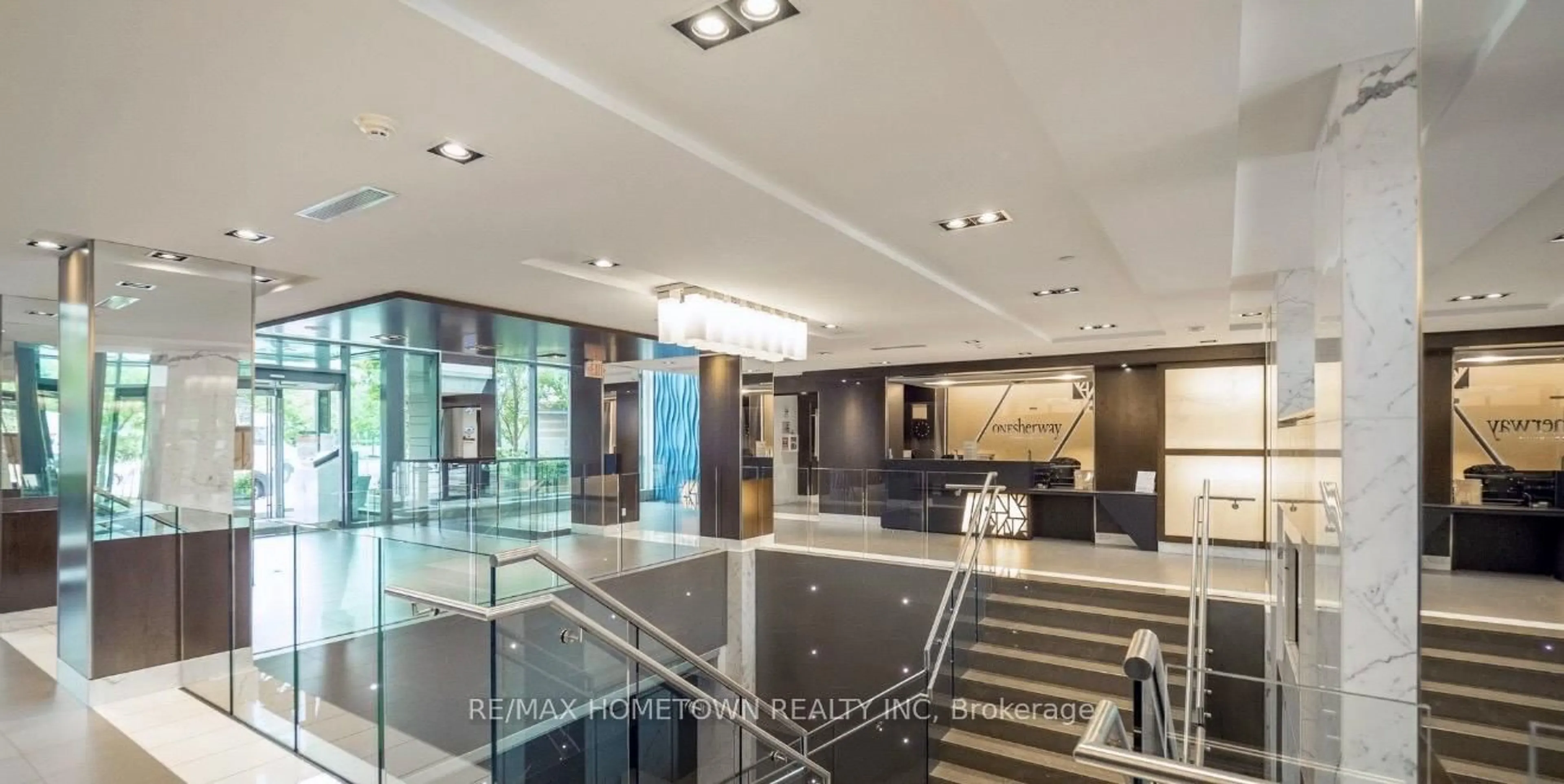 Lobby for 235 Sherway Gardens Rd #1610, Toronto Ontario M9C 0A2