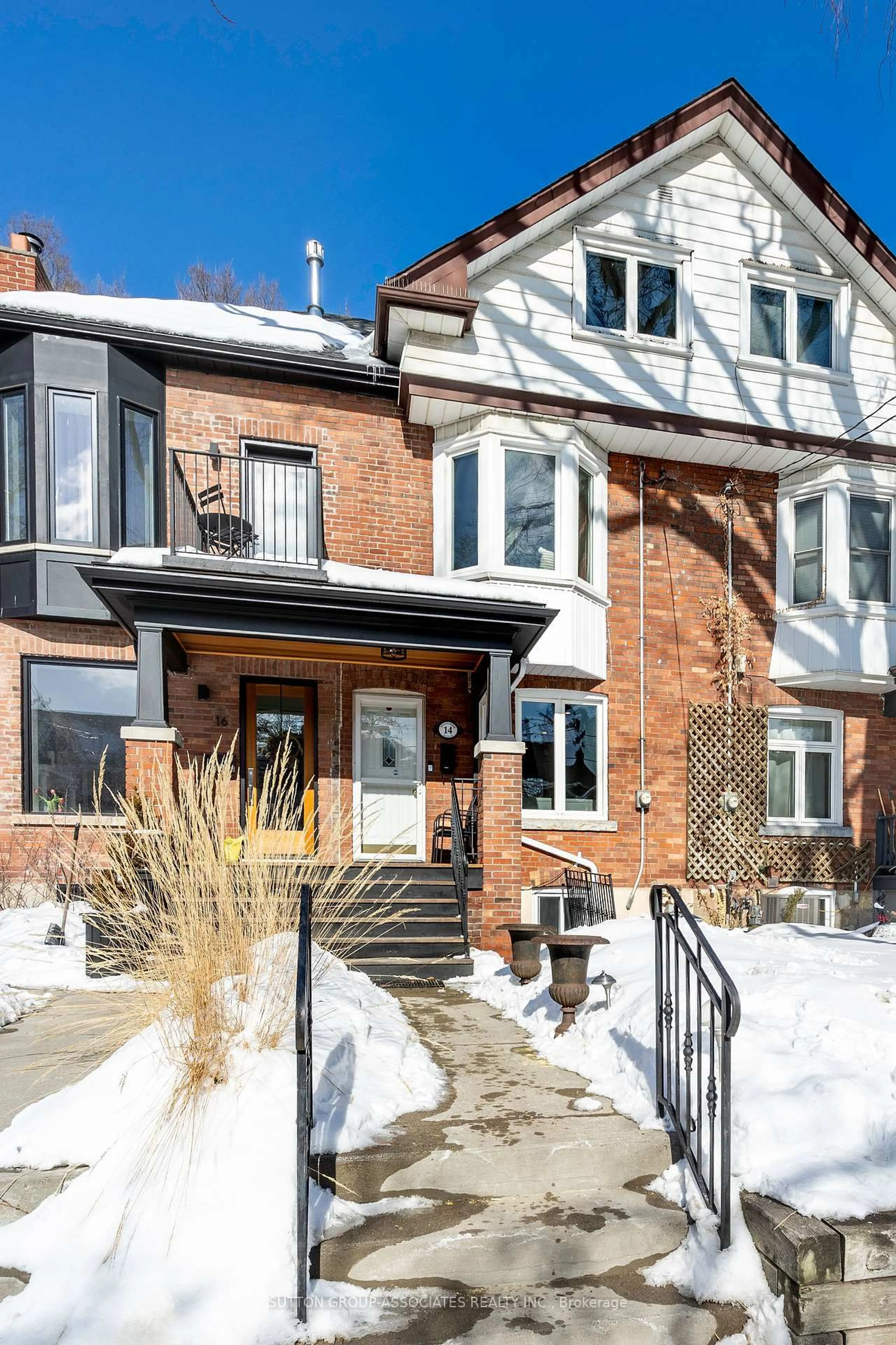 Home with brick exterior material, street for 14 Westminster Ave, Toronto Ontario M6R 1N4