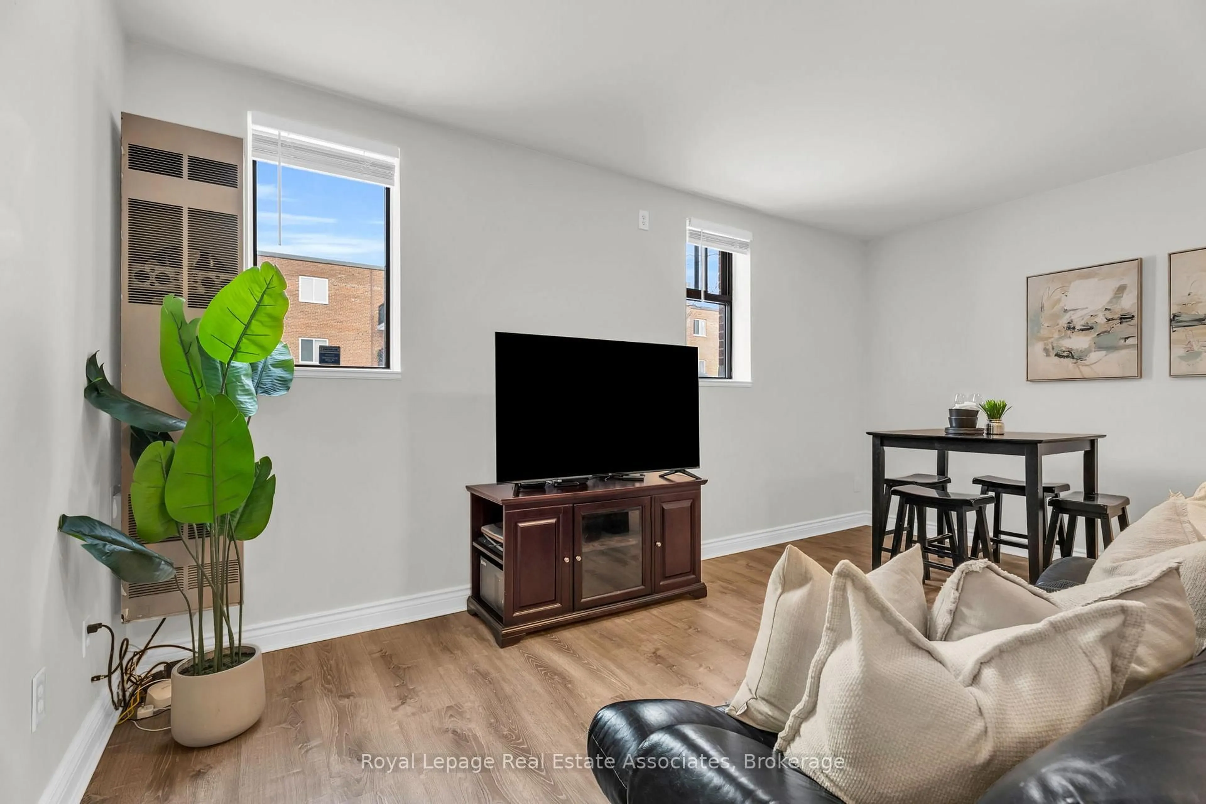 Living room with furniture, unknown for 70 First St #102, Orangeville Ontario L9W 2E5