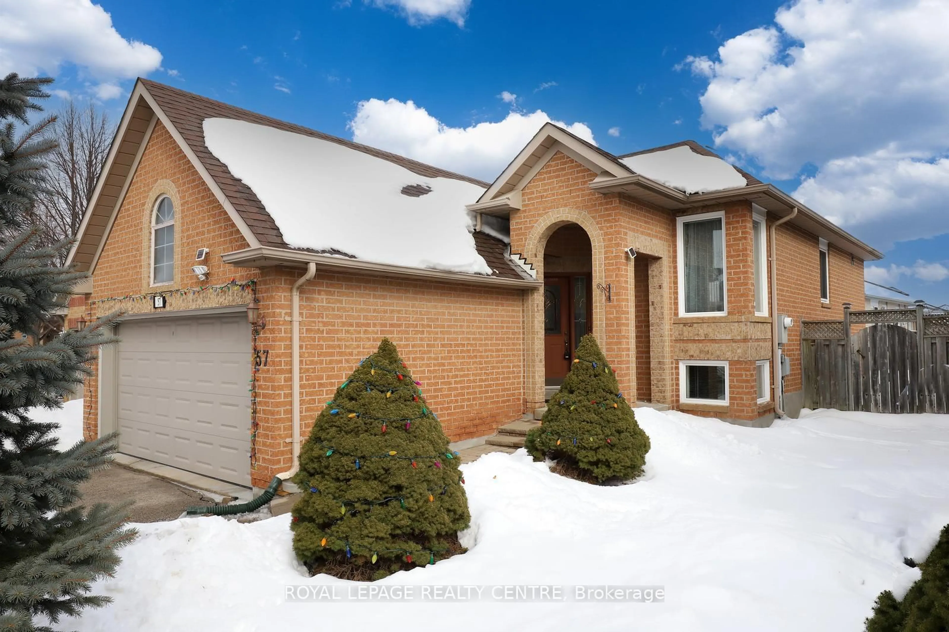 Home with brick exterior material, street for 57 Royal Orchard Dr, Brampton Ontario L6X 4M5