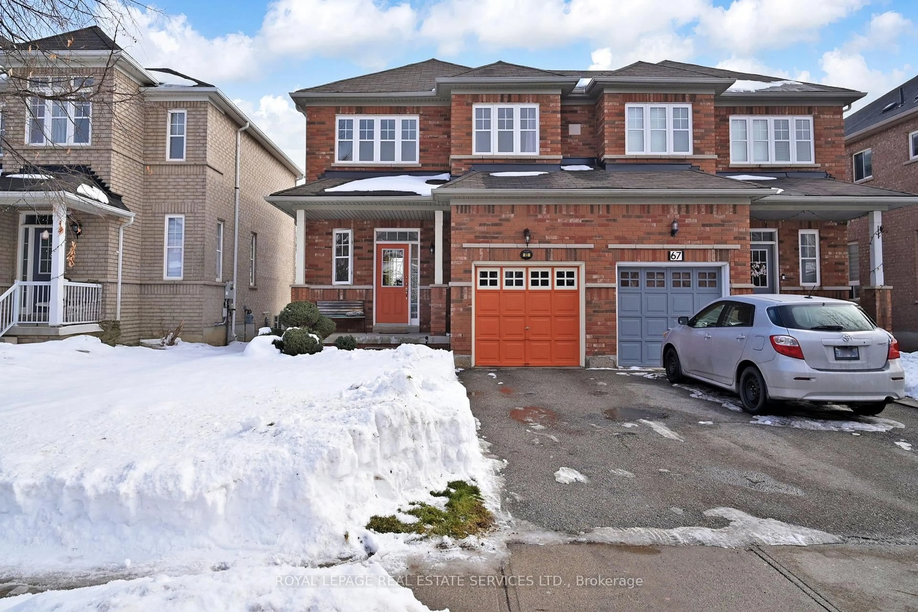 Home with brick exterior material, street for 65 Ashdale Rd, Brampton Ontario L6Y 5M9