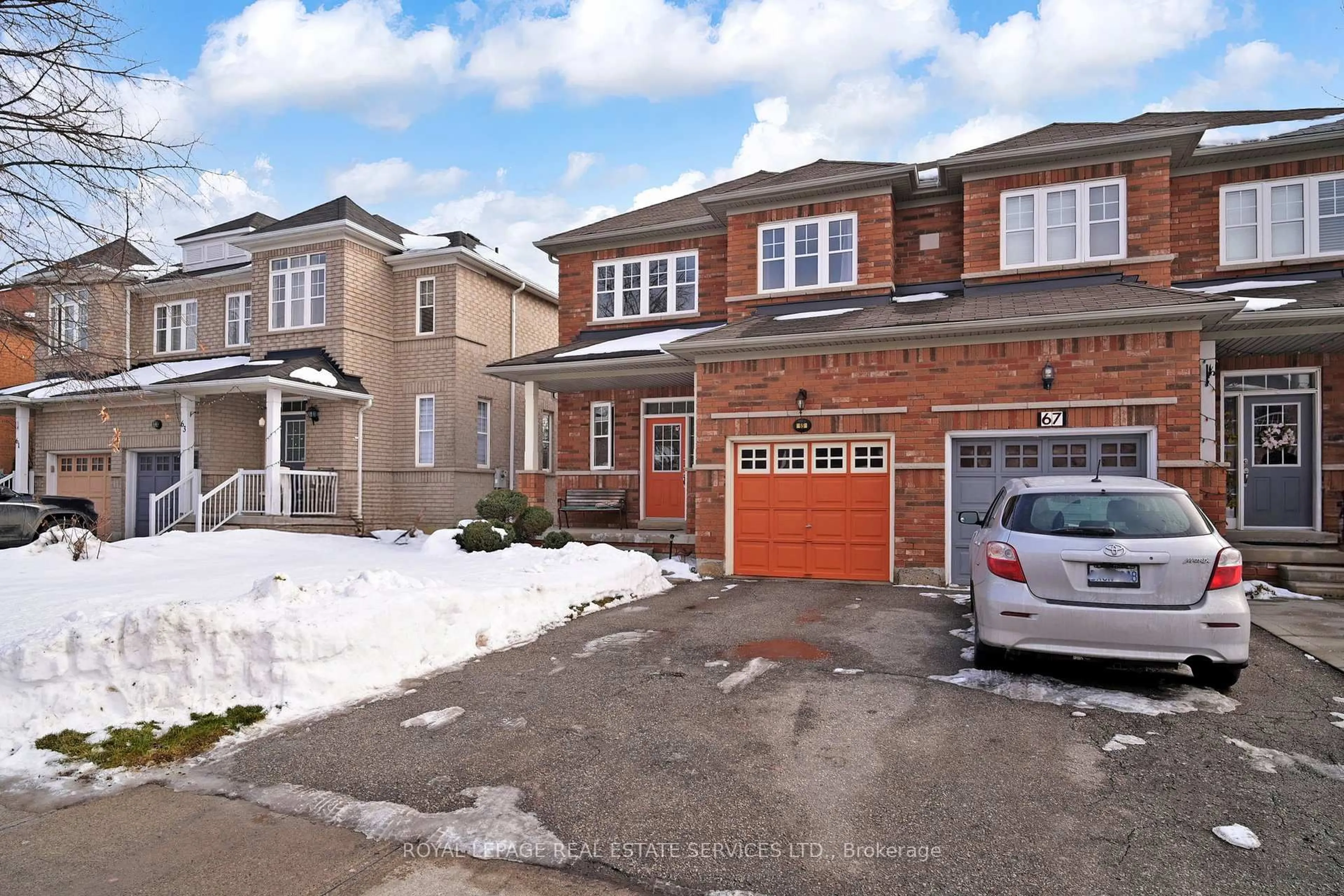Home with brick exterior material, street for 65 Ashdale Rd, Brampton Ontario L6Y 5M9