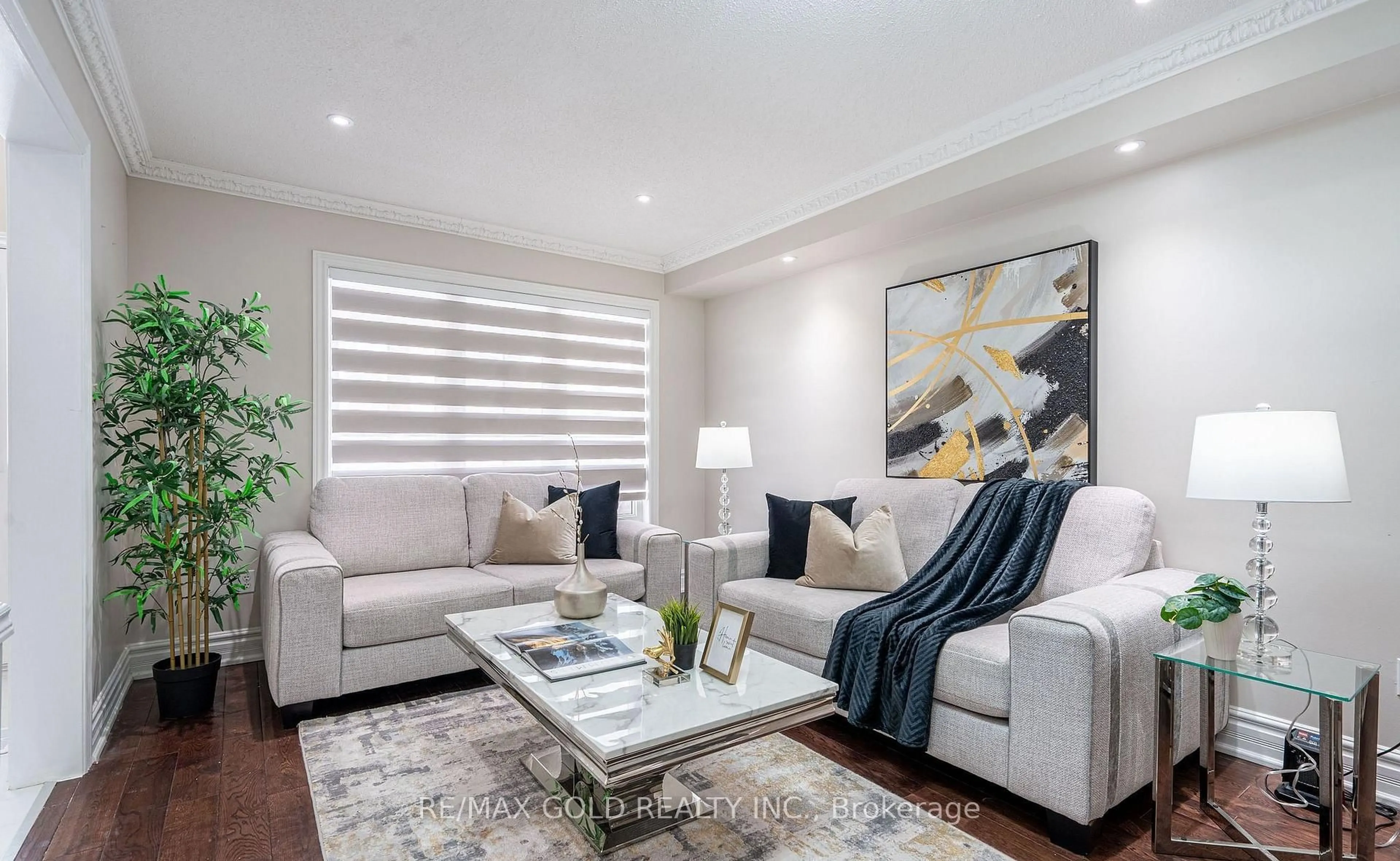 Living room with furniture, unknown for 10 Leopard Gate, Brampton Ontario L6R 2E5