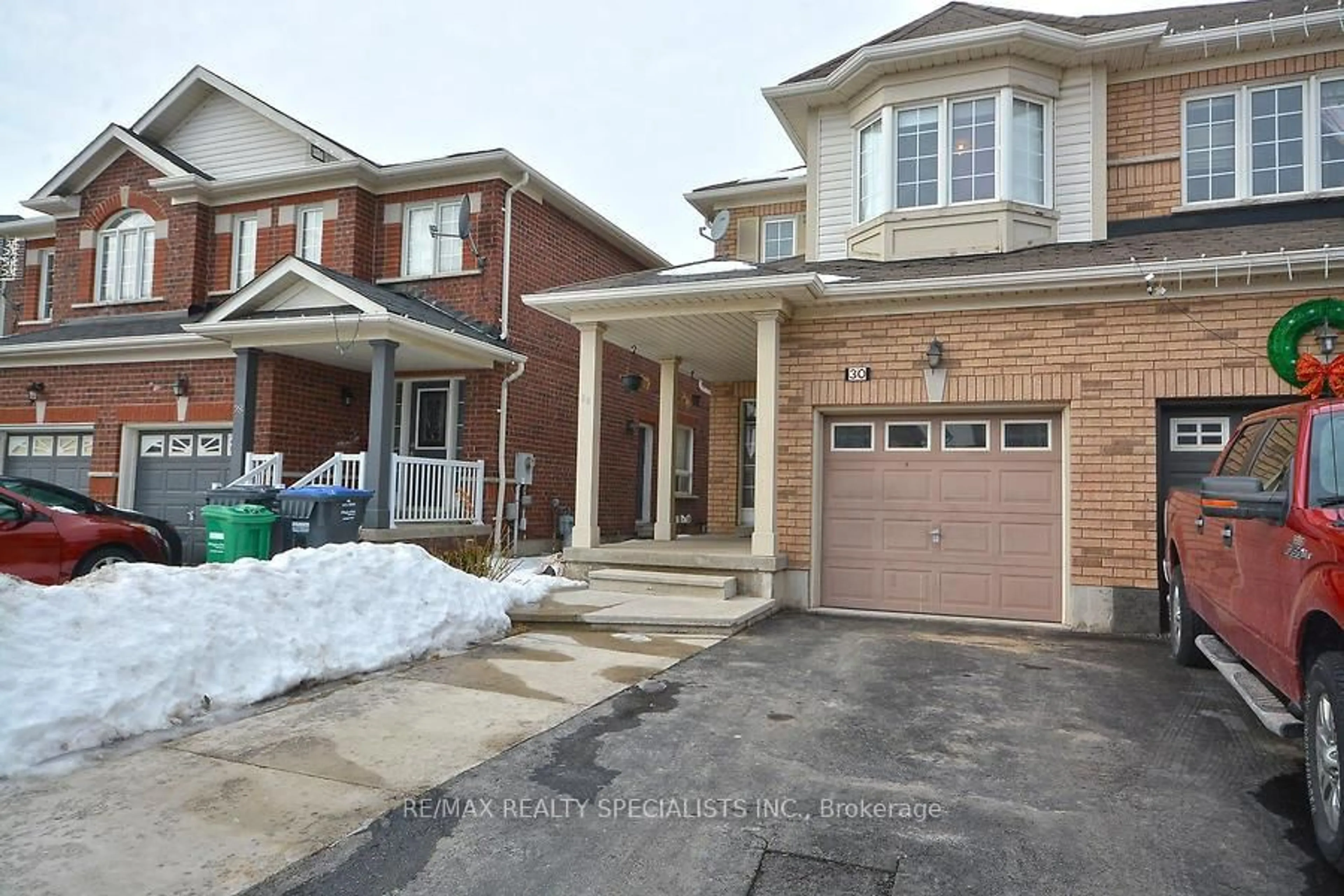 Home with brick exterior material, street for 30 Galtee Rd, Brampton Ontario L6X 0J8