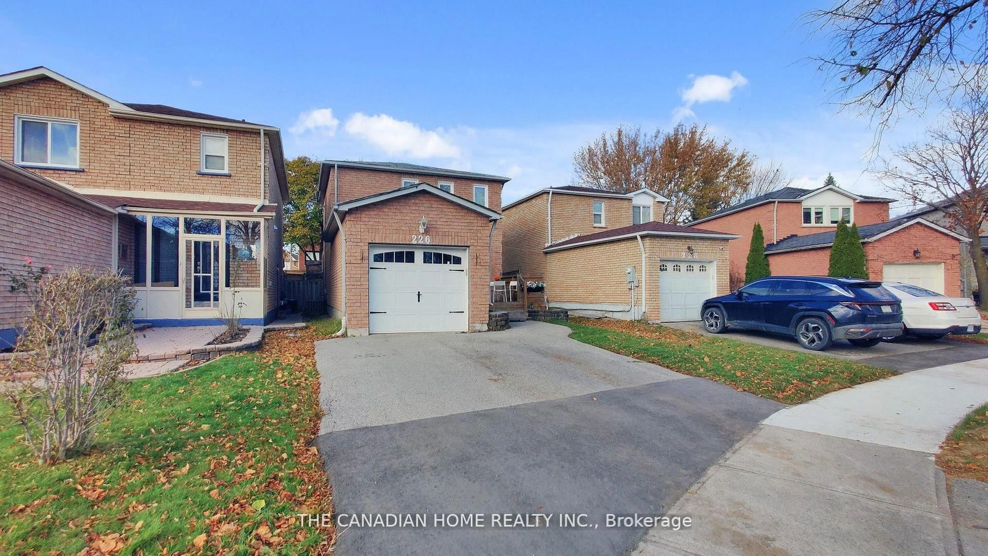 A pic from outside/outdoor area/front of a property/back of a property/a pic from drone, street for 226 Ecclestone Dr, Brampton Ontario L6X 3P9