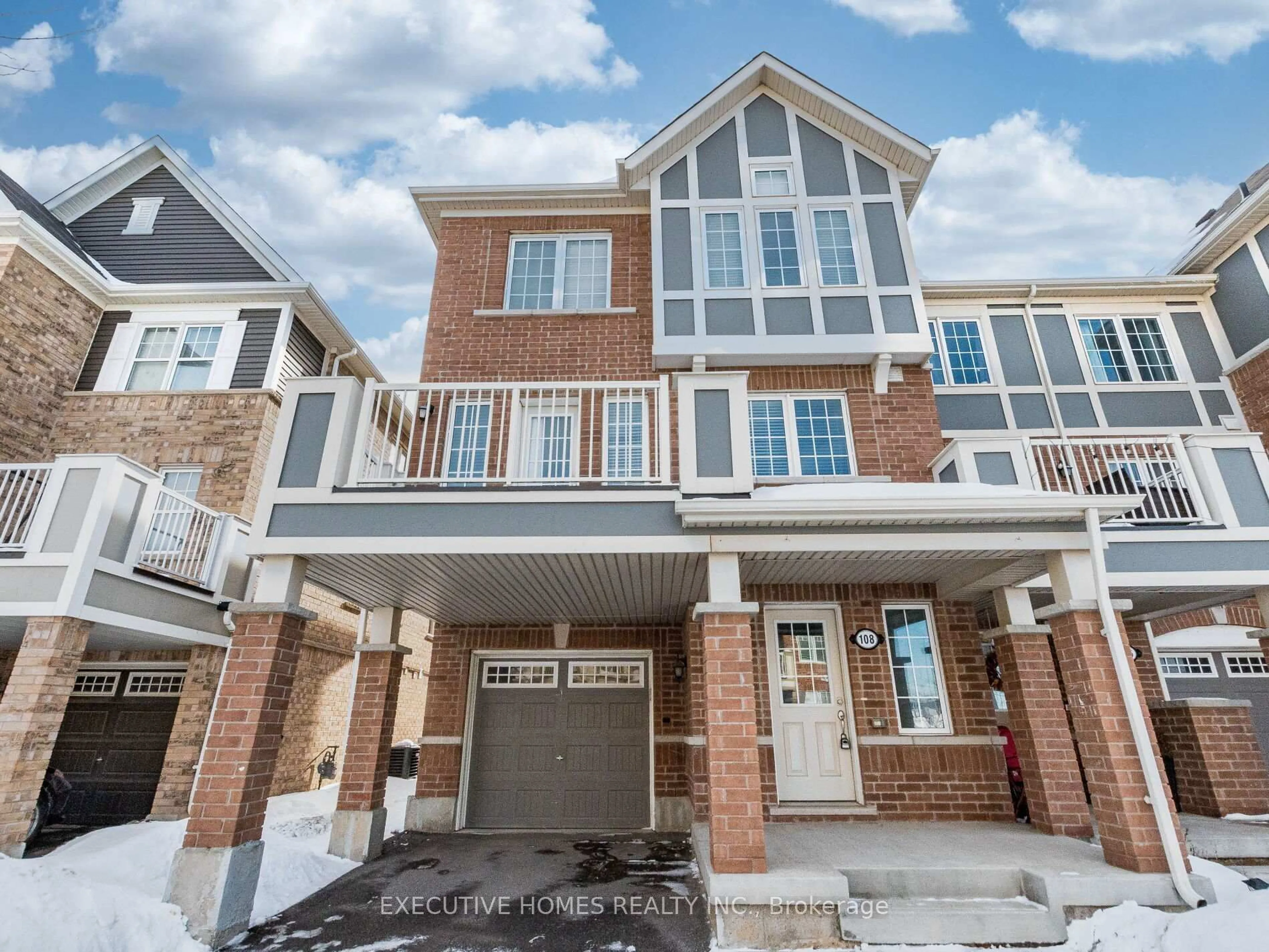 Home with brick exterior material, street for 108 Frost Crt, Milton Ontario L9E 1G4