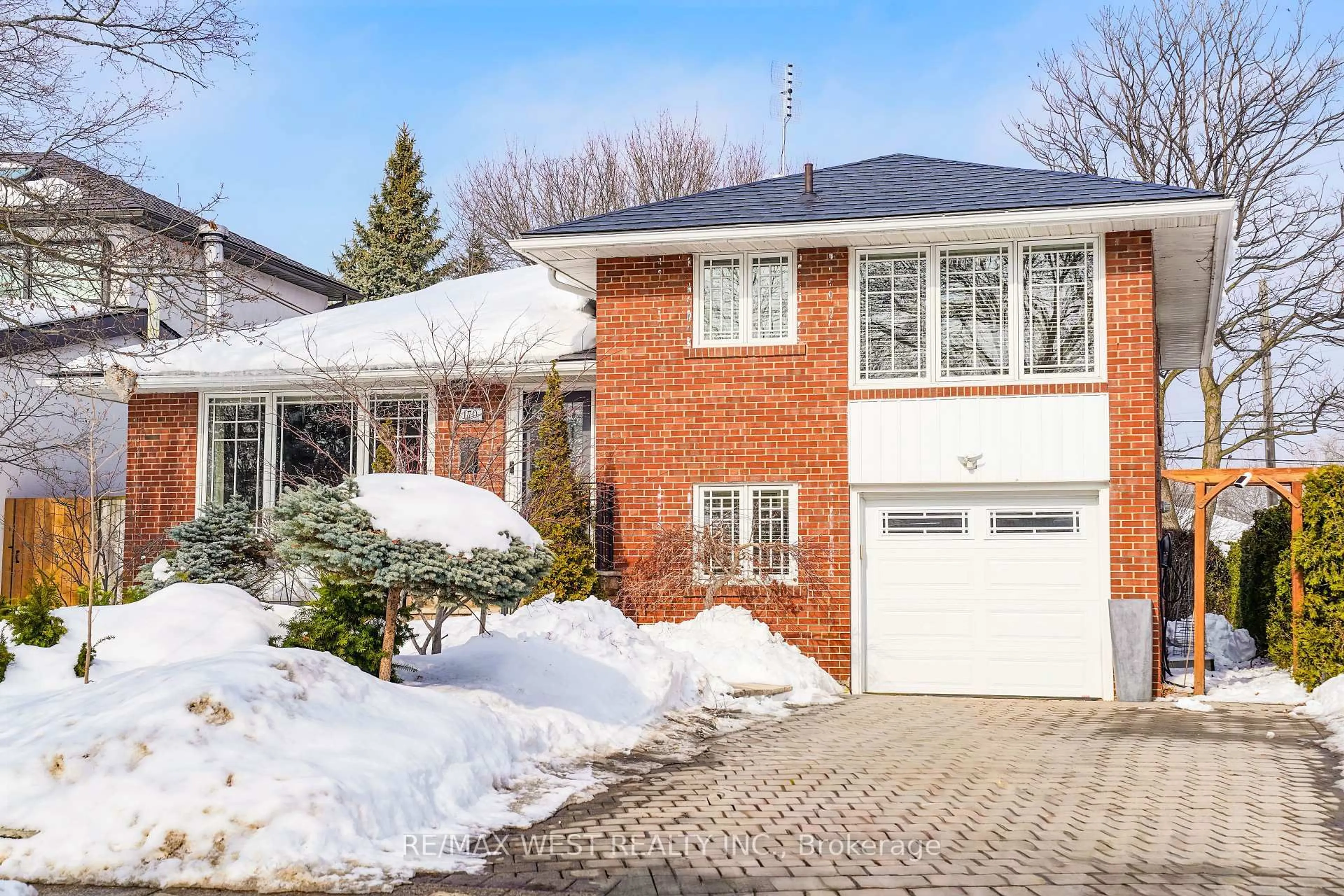 Home with brick exterior material, street for 170 Princess Margaret Blvd, Toronto Ontario M9B 2Z6