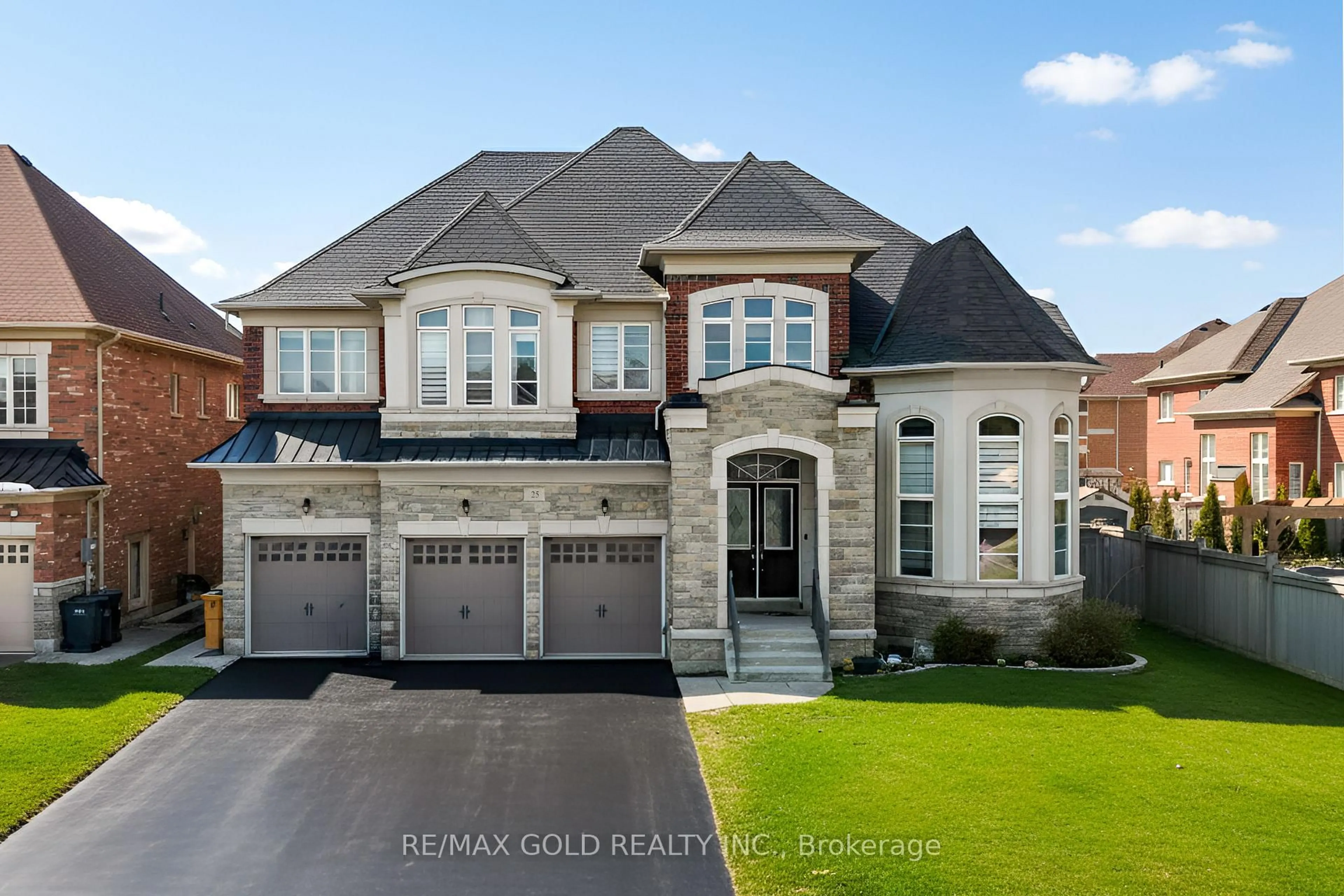 Home with brick exterior material, street for 25 Leo Austin Rd, Brampton Ontario L6P 4C4