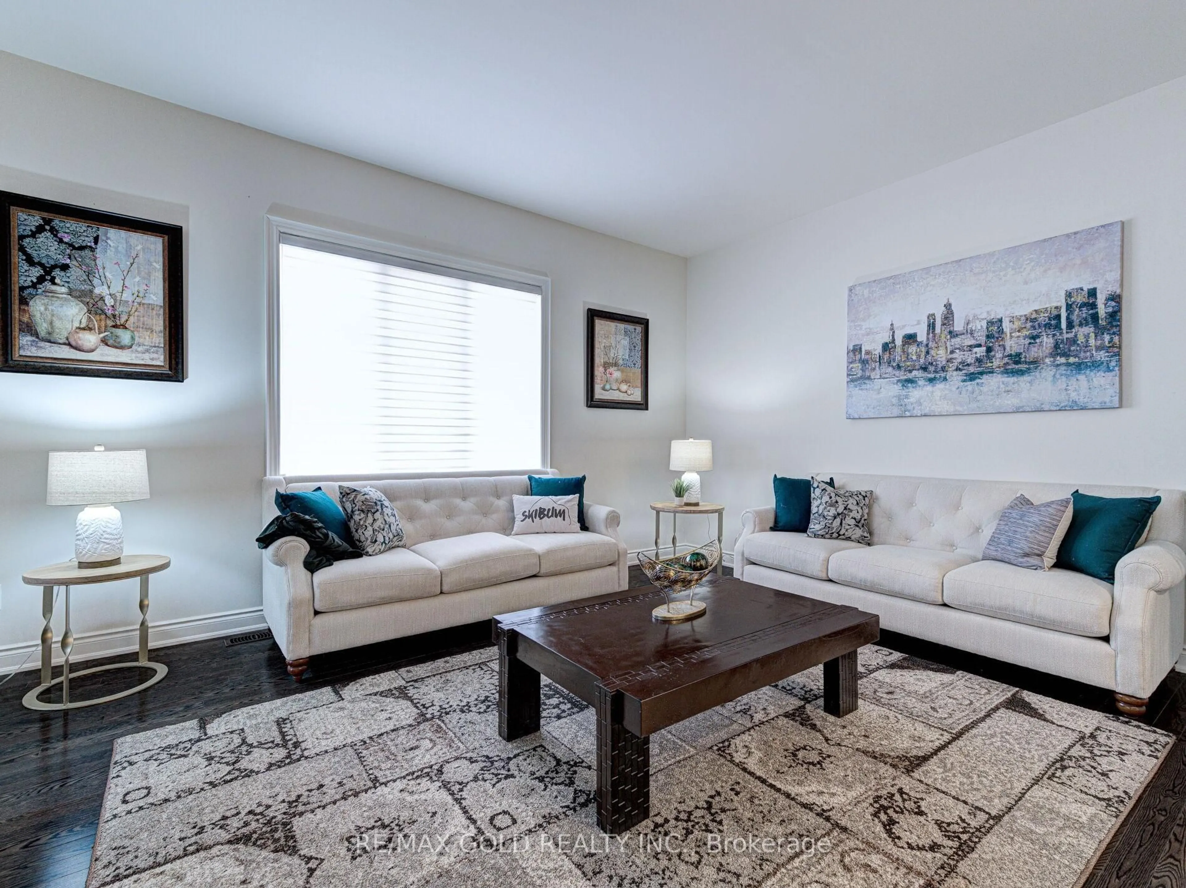 Living room with furniture, unknown for 25 Leo Austin Rd, Brampton Ontario L6P 4C4