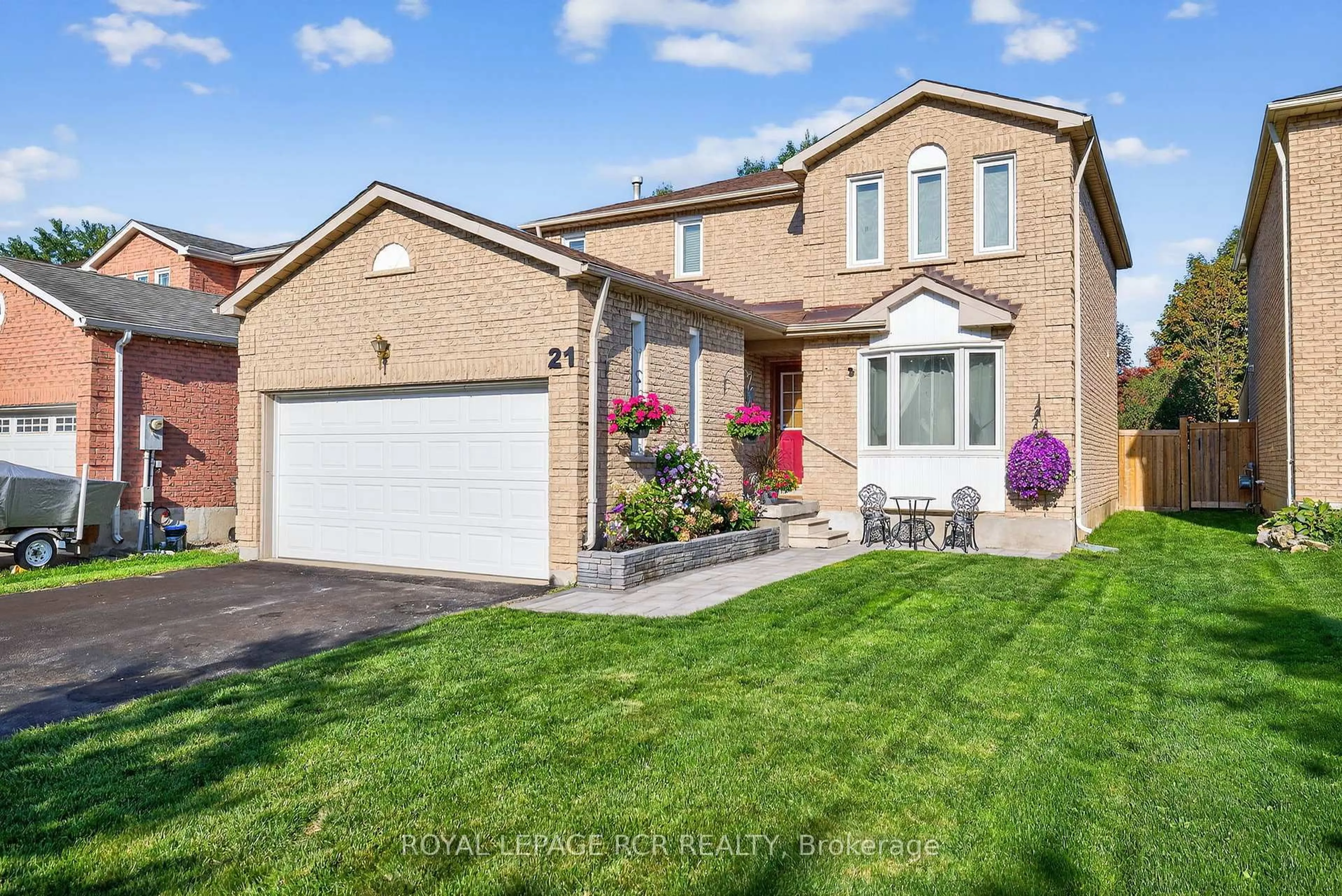 Home with brick exterior material, street for 21 Webster Way, Halton Hills Ontario L7G 5J7