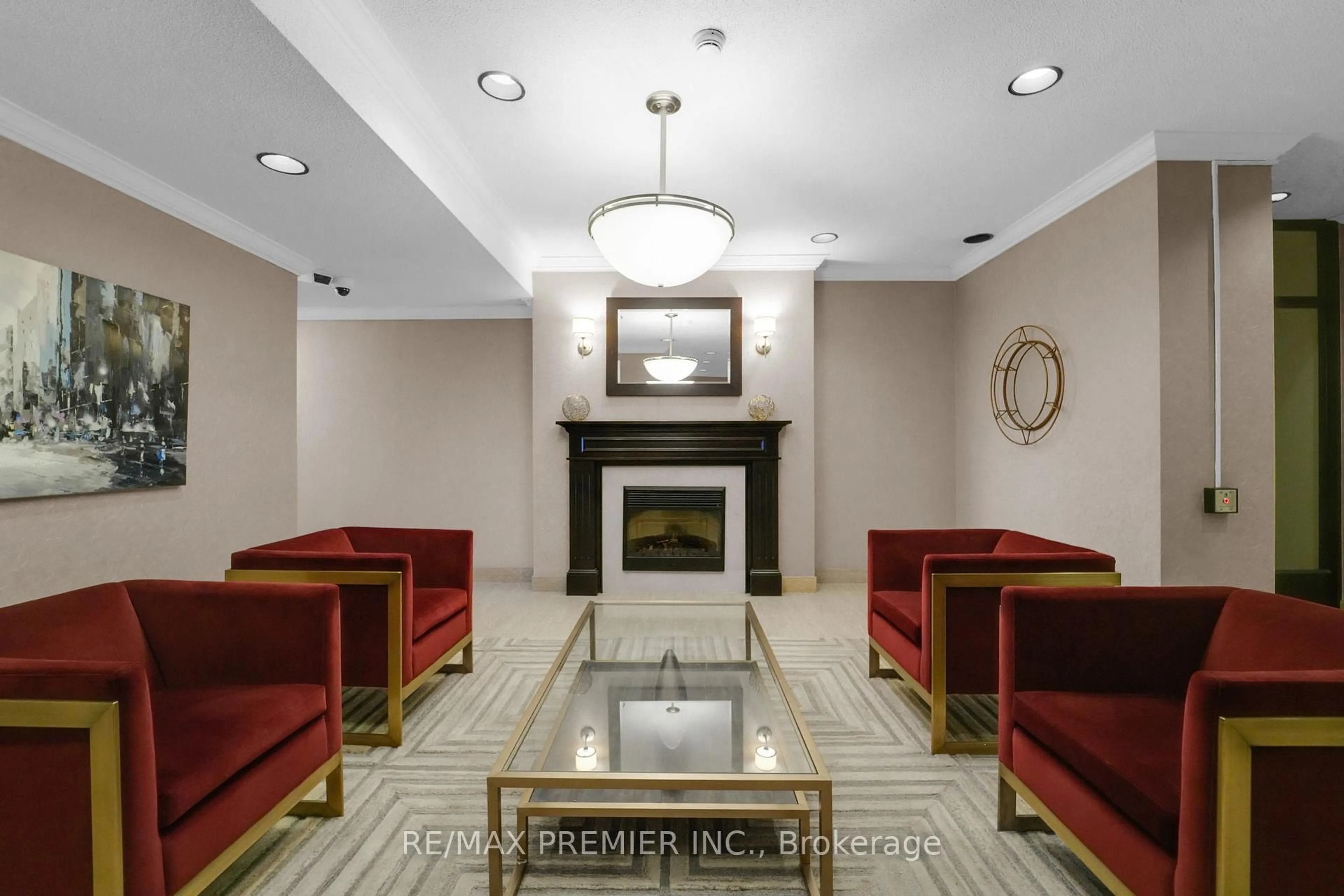 Lobby for 250 Scarlett Rd #904, Toronto Ontario M6N 4X5