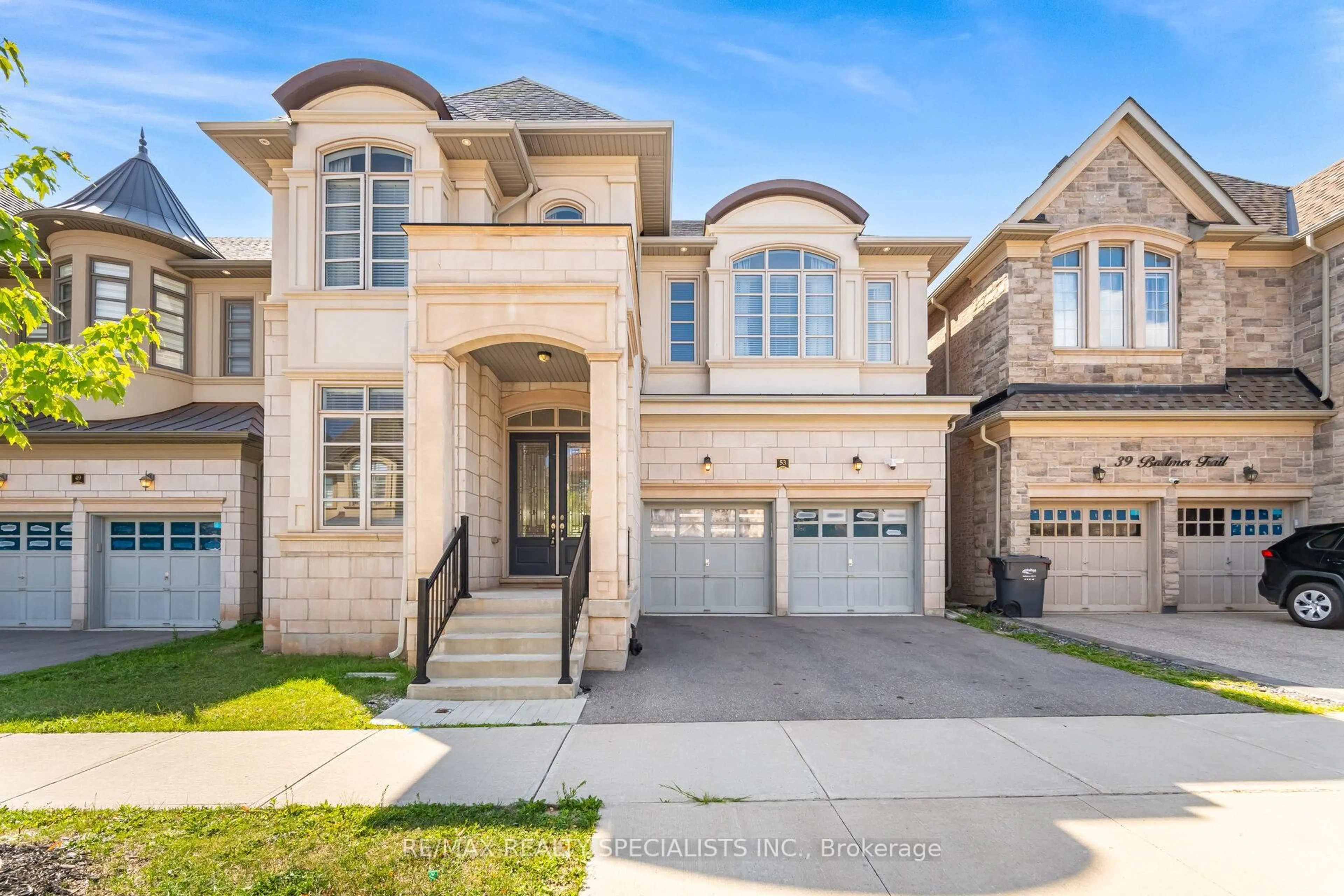 Home with brick exterior material, street for 53 Threshing Mill Blvd, Oakville Ontario L6H 0V6