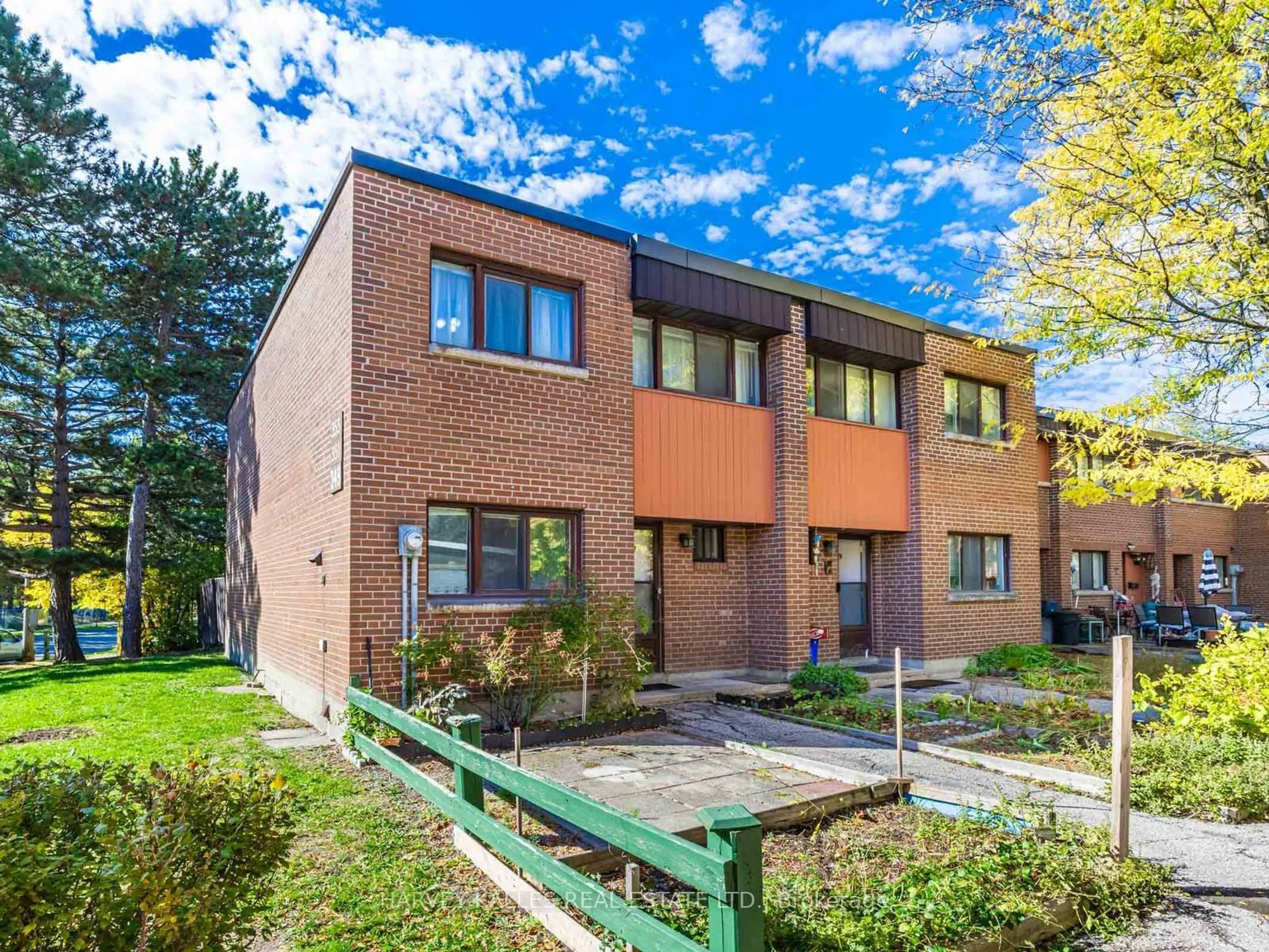 Home with brick exterior material, street for 349 Driftwood Ave #1, Toronto Ontario M3N 2P2